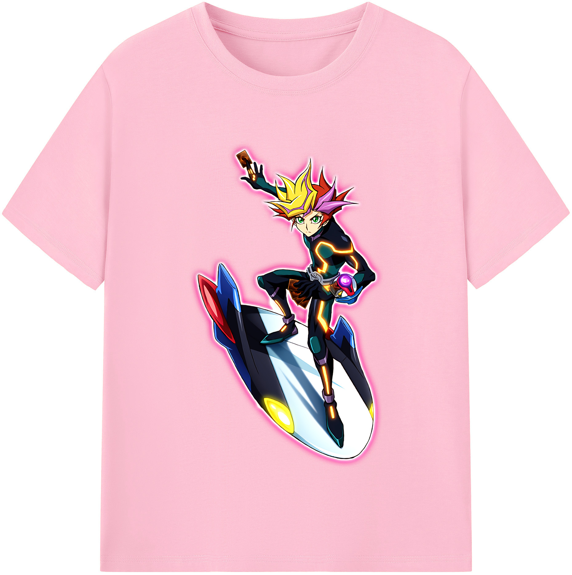 （画像用） 遊☆戯☆王 Yu-Gi-Oh! 綿100％半袖Tシャツ（フロントプリント）