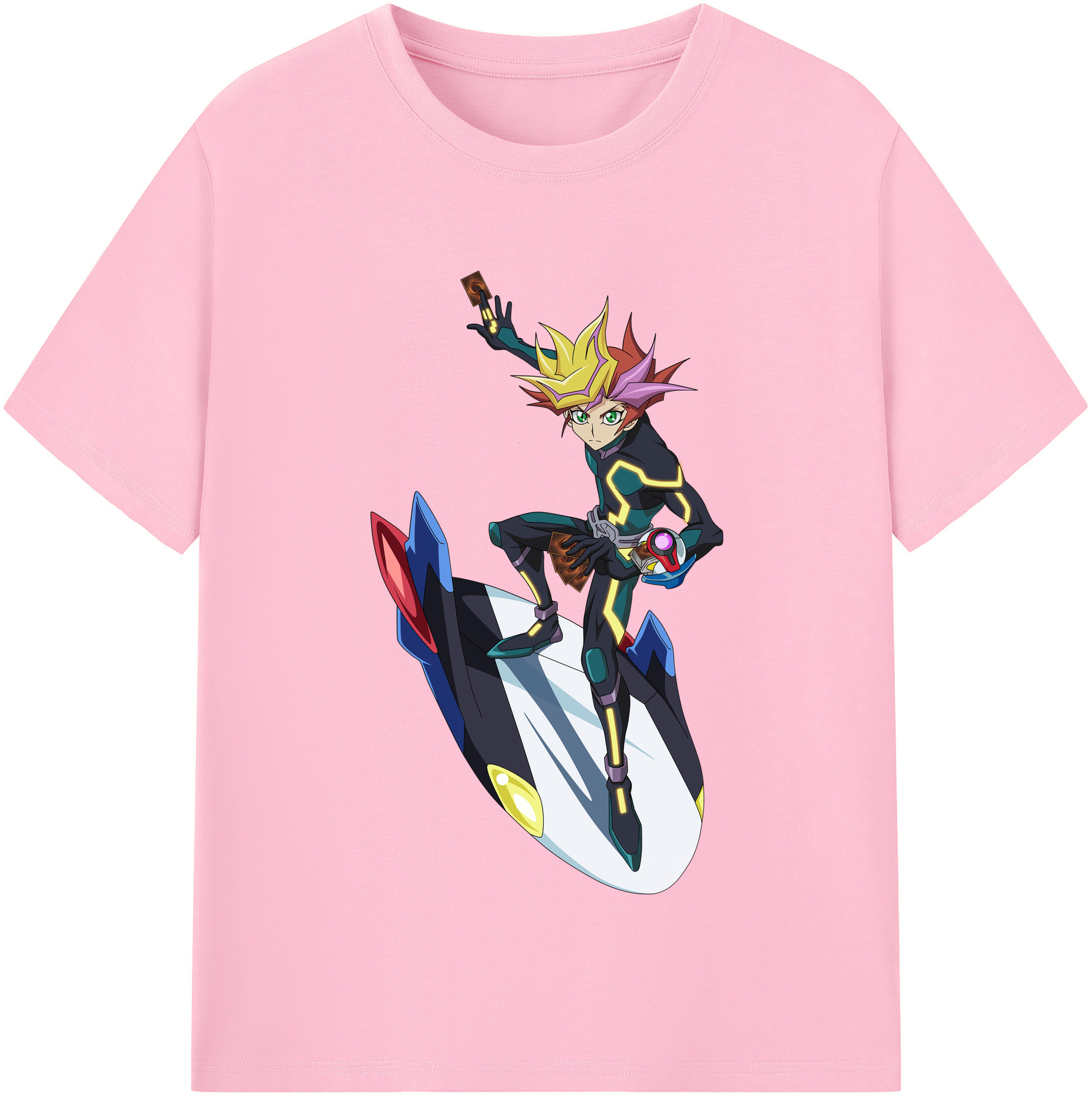 （画像用） 遊☆戯☆王 Yu-Gi-Oh! 綿100％半袖Tシャツ（フロントプリント）