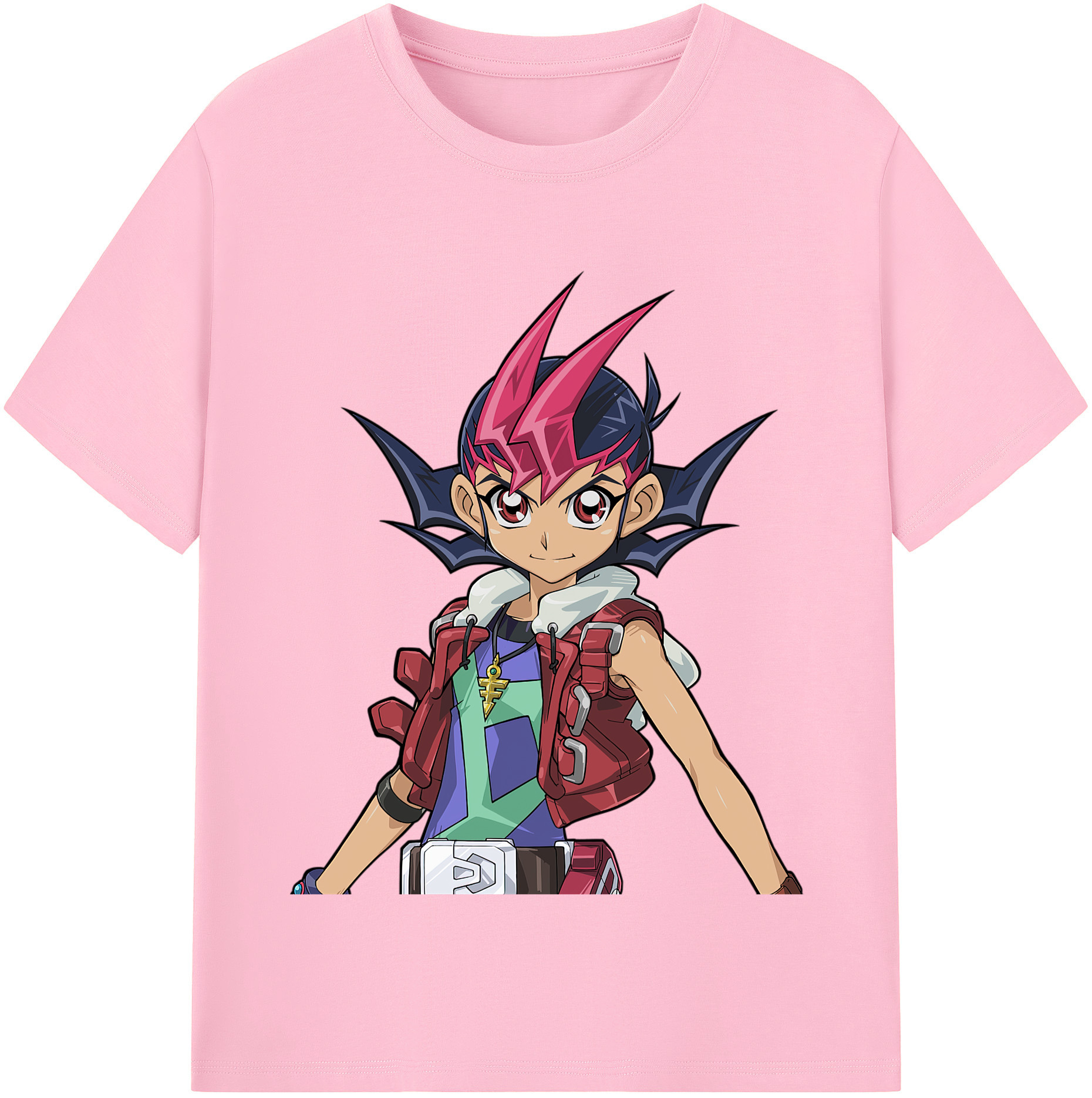 （画像用） 遊☆戯☆王 Yu-Gi-Oh! 綿100％半袖Tシャツ（フロントプリント）