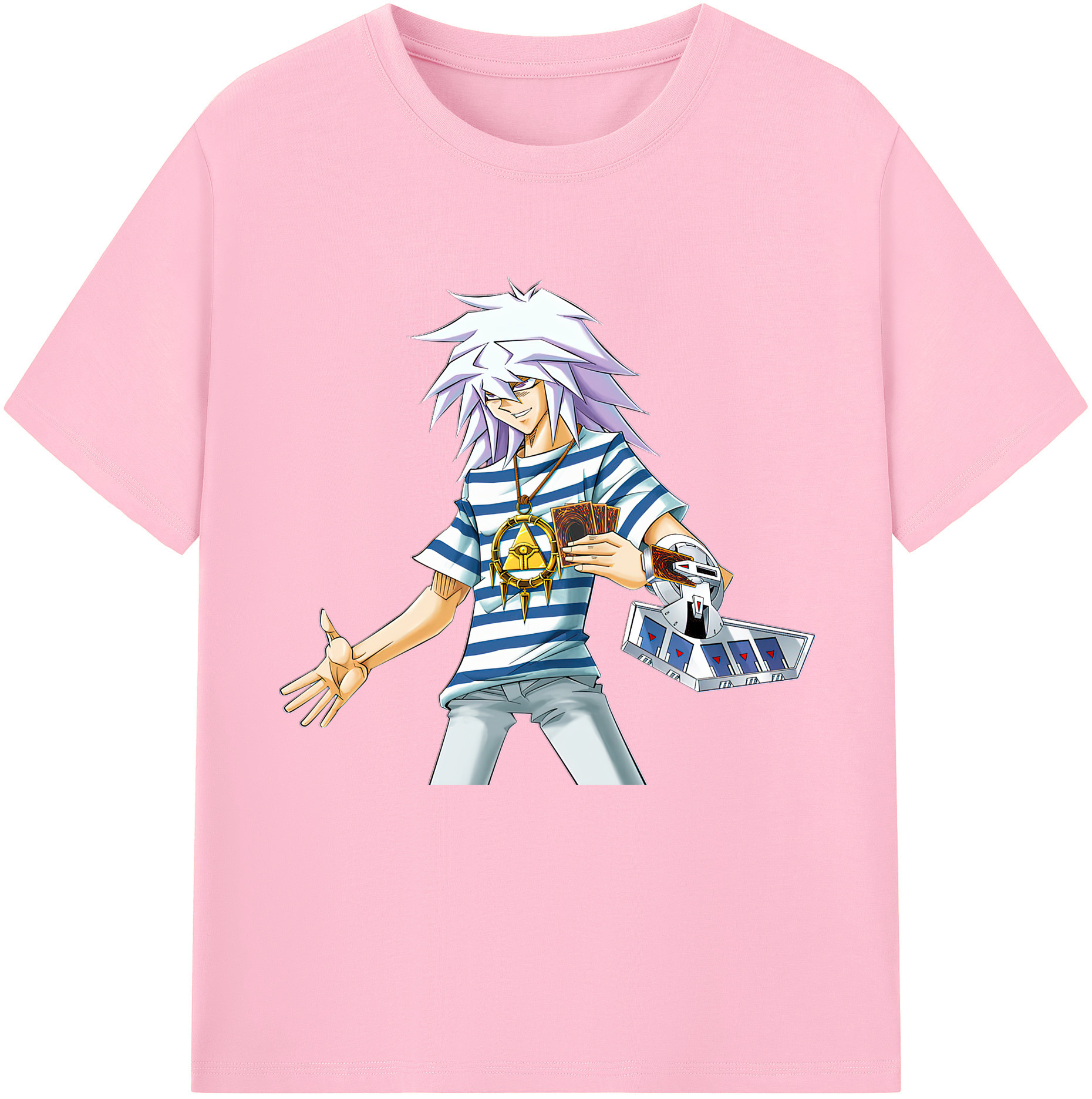 （画像用） 遊☆戯☆王 Yu-Gi-Oh! 綿100％半袖Tシャツ（フロントプリント）