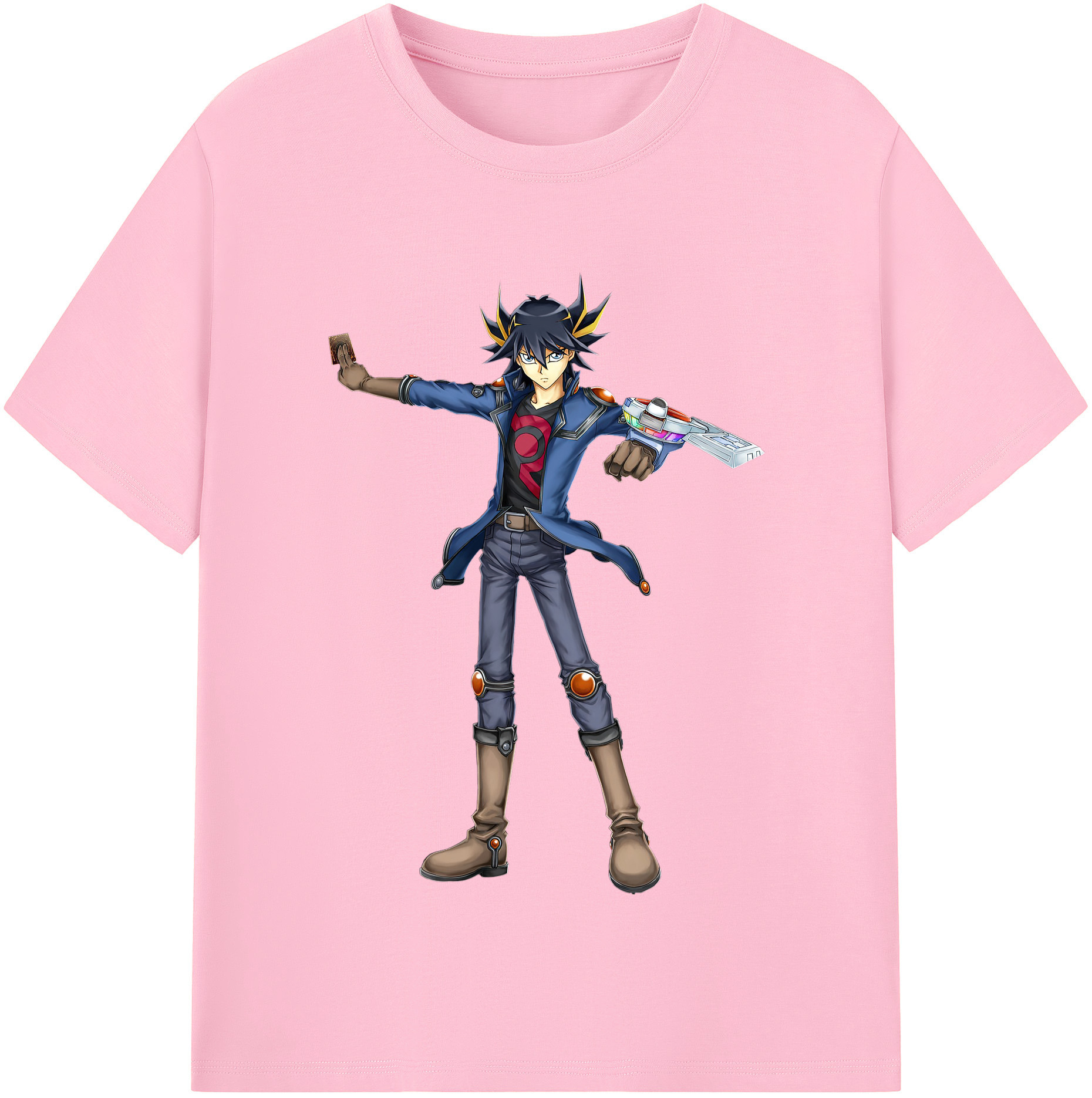 （画像用） 遊☆戯☆王 Yu-Gi-Oh! 綿100％半袖Tシャツ（フロントプリント）