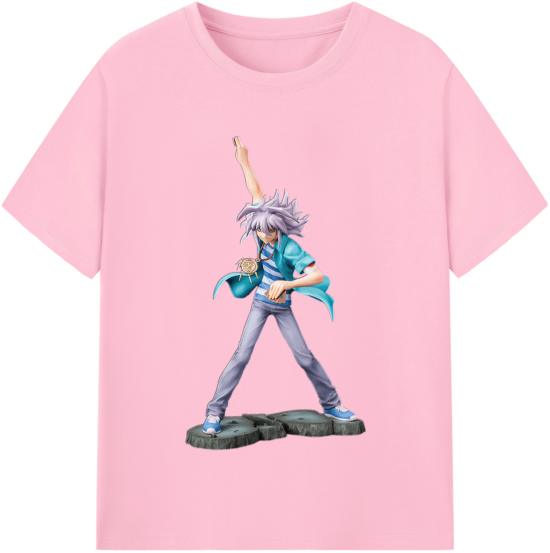 （画像用） 遊☆戯☆王 Yu-Gi-Oh! 綿100％半袖Tシャツ（フロントプリント）