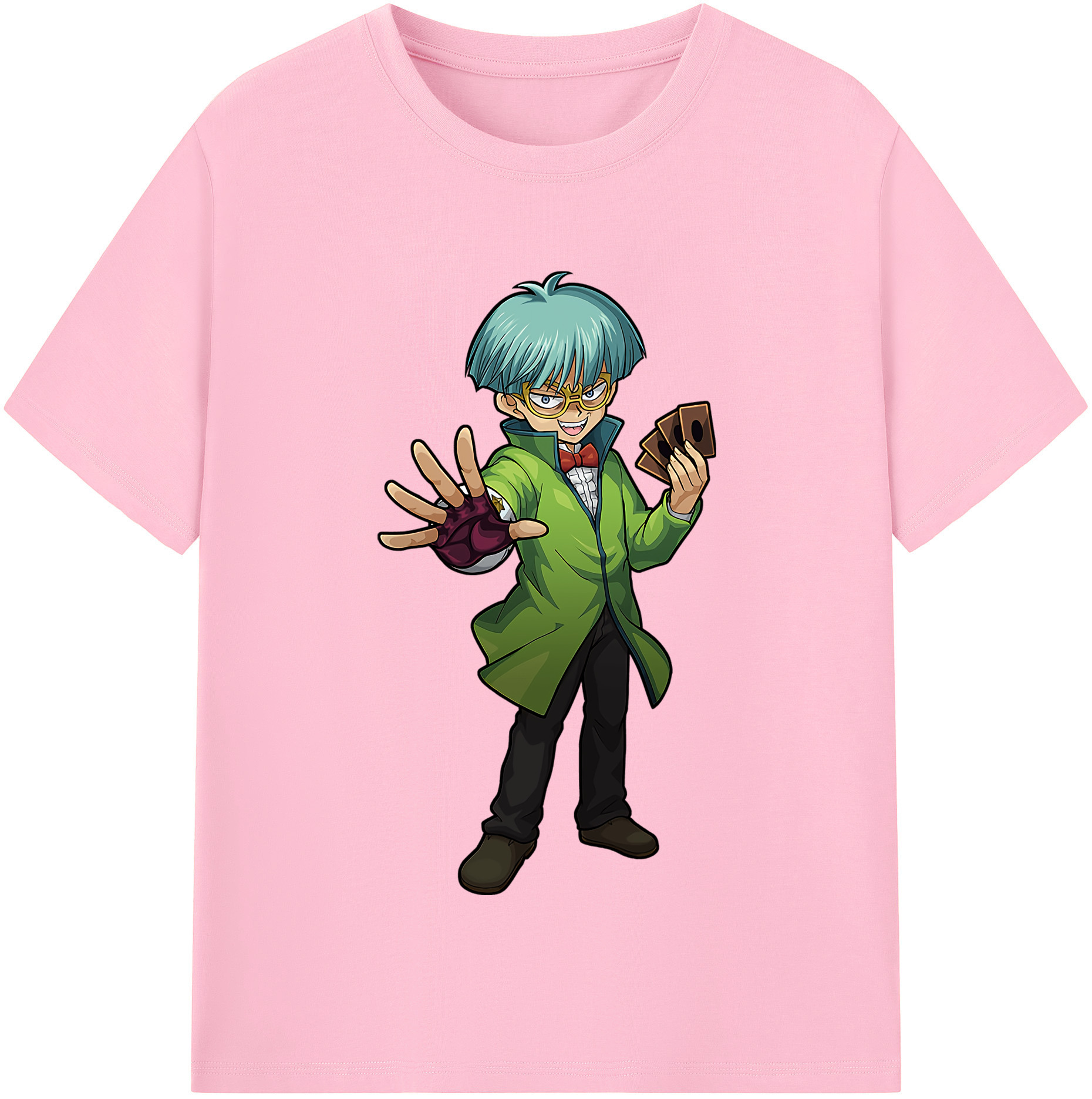 （画像用） 遊☆戯☆王 Yu-Gi-Oh! 綿100％半袖Tシャツ（フロントプリント）