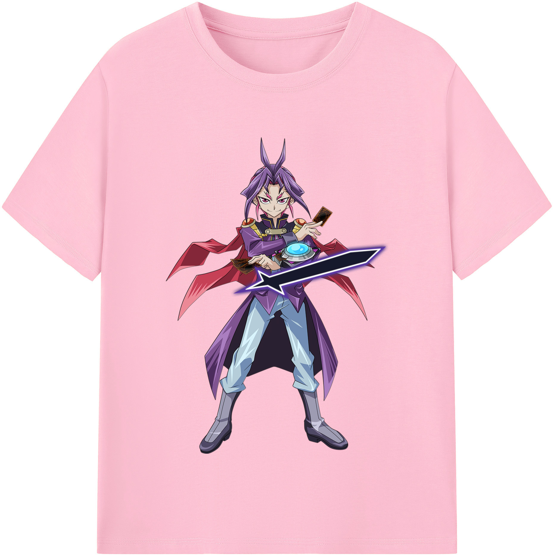 （画像用） 遊☆戯☆王 Yu-Gi-Oh! 綿100％半袖Tシャツ（フロントプリント）