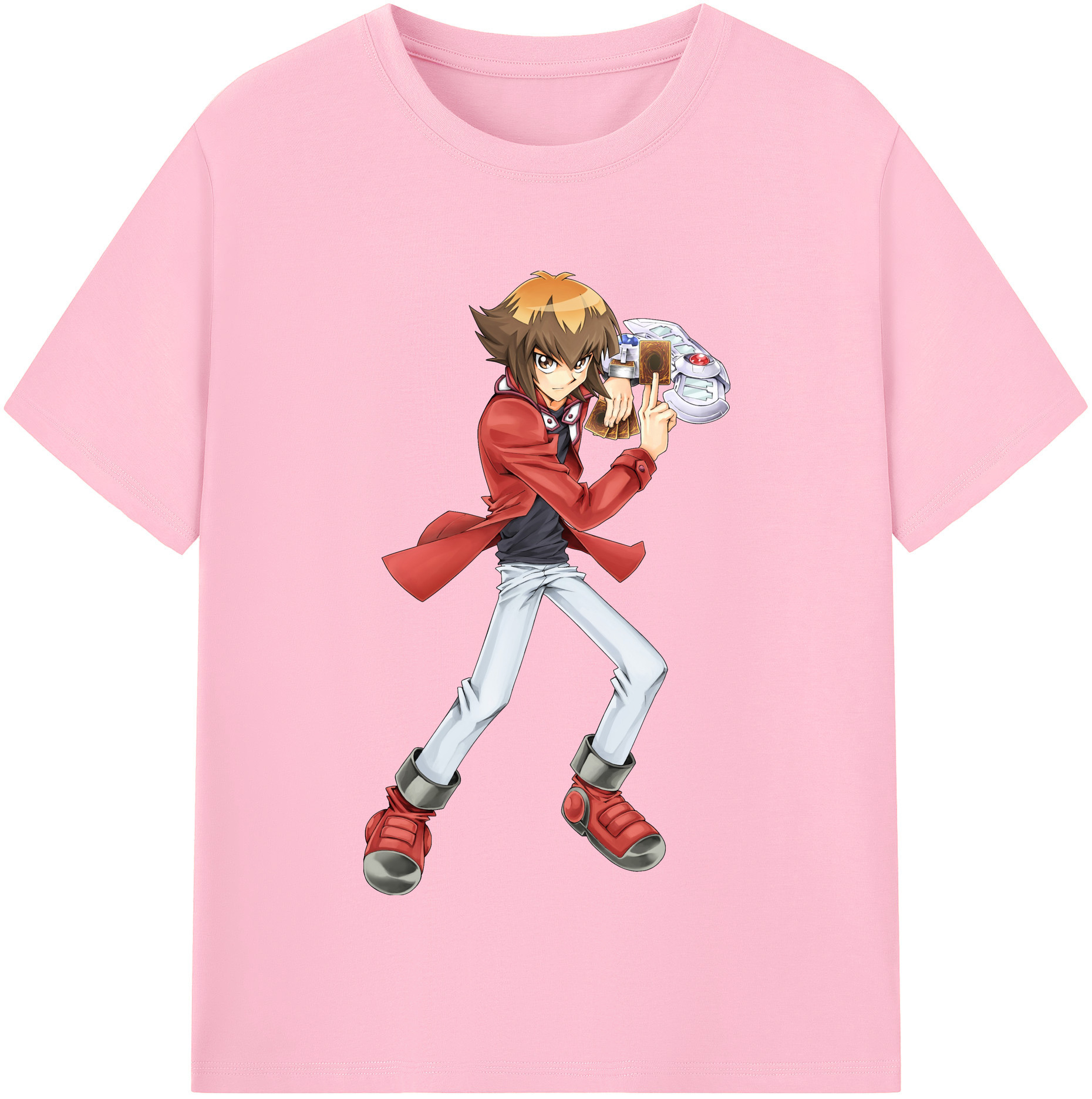 （画像用） 遊☆戯☆王 Yu-Gi-Oh! 綿100％半袖Tシャツ（フロントプリント）