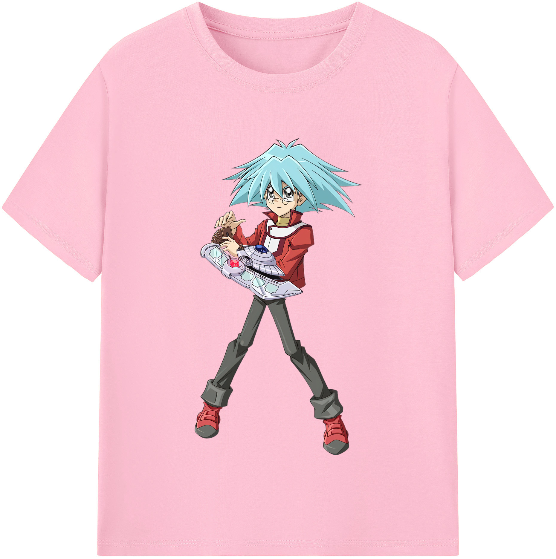 （画像用） 遊☆戯☆王 Yu-Gi-Oh! 綿100％半袖Tシャツ（フロントプリント）