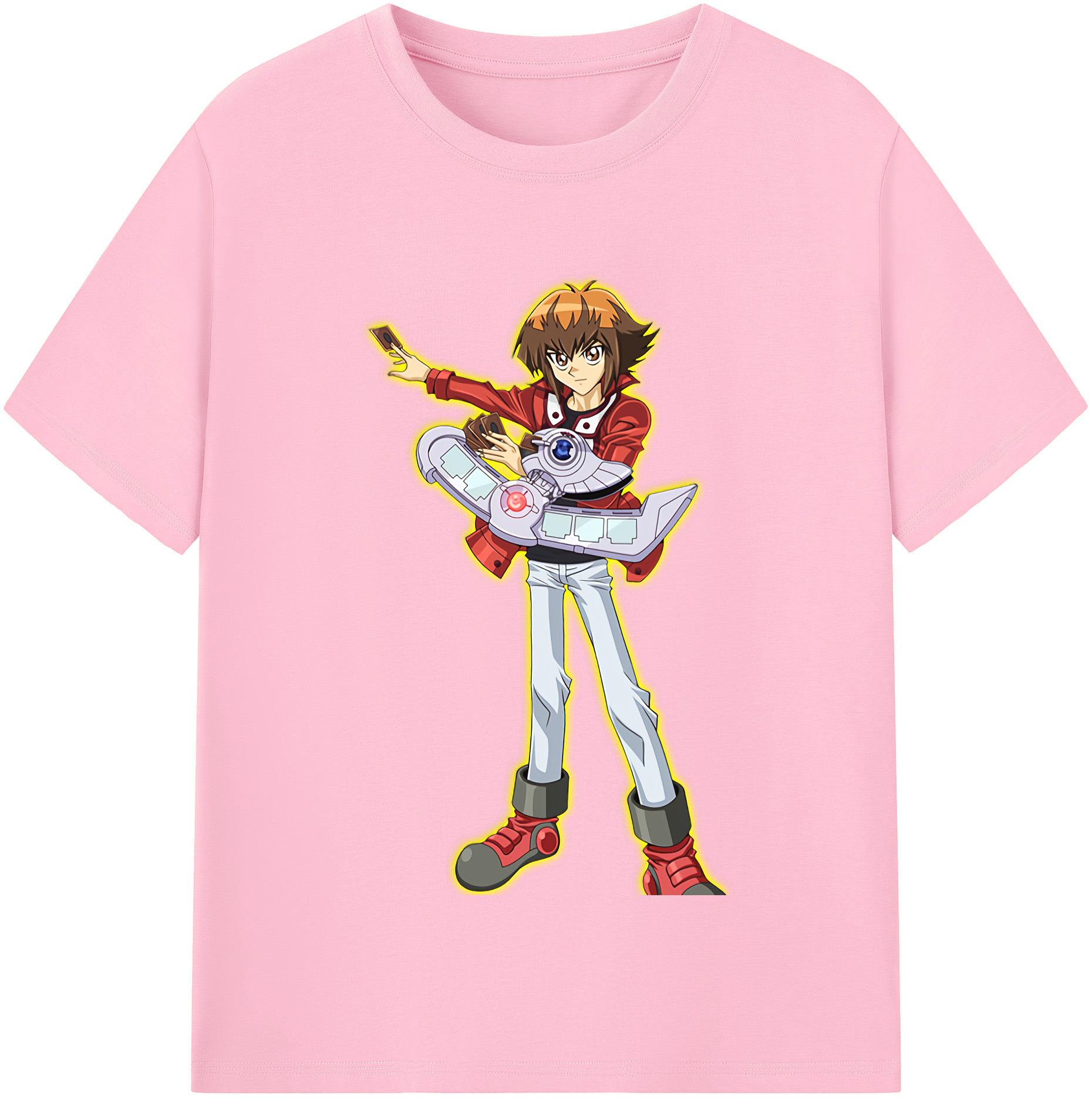 （画像用） 遊☆戯☆王 Yu-Gi-Oh! 綿100％半袖Tシャツ（フロントプリント）