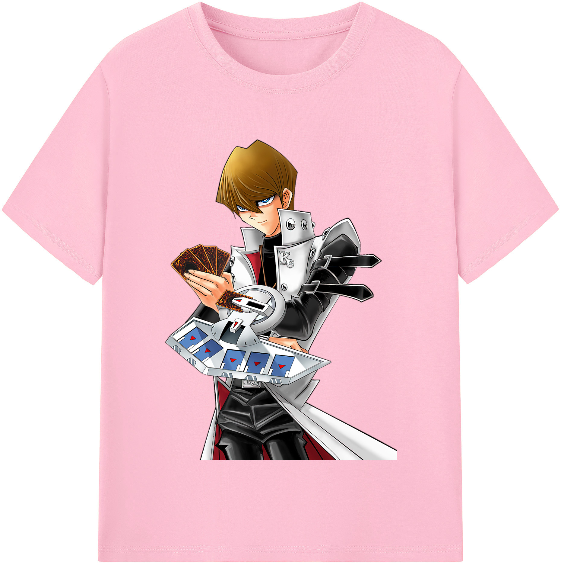 （画像用） 遊☆戯☆王 Yu-Gi-Oh! 綿100％半袖Tシャツ（フロントプリント）