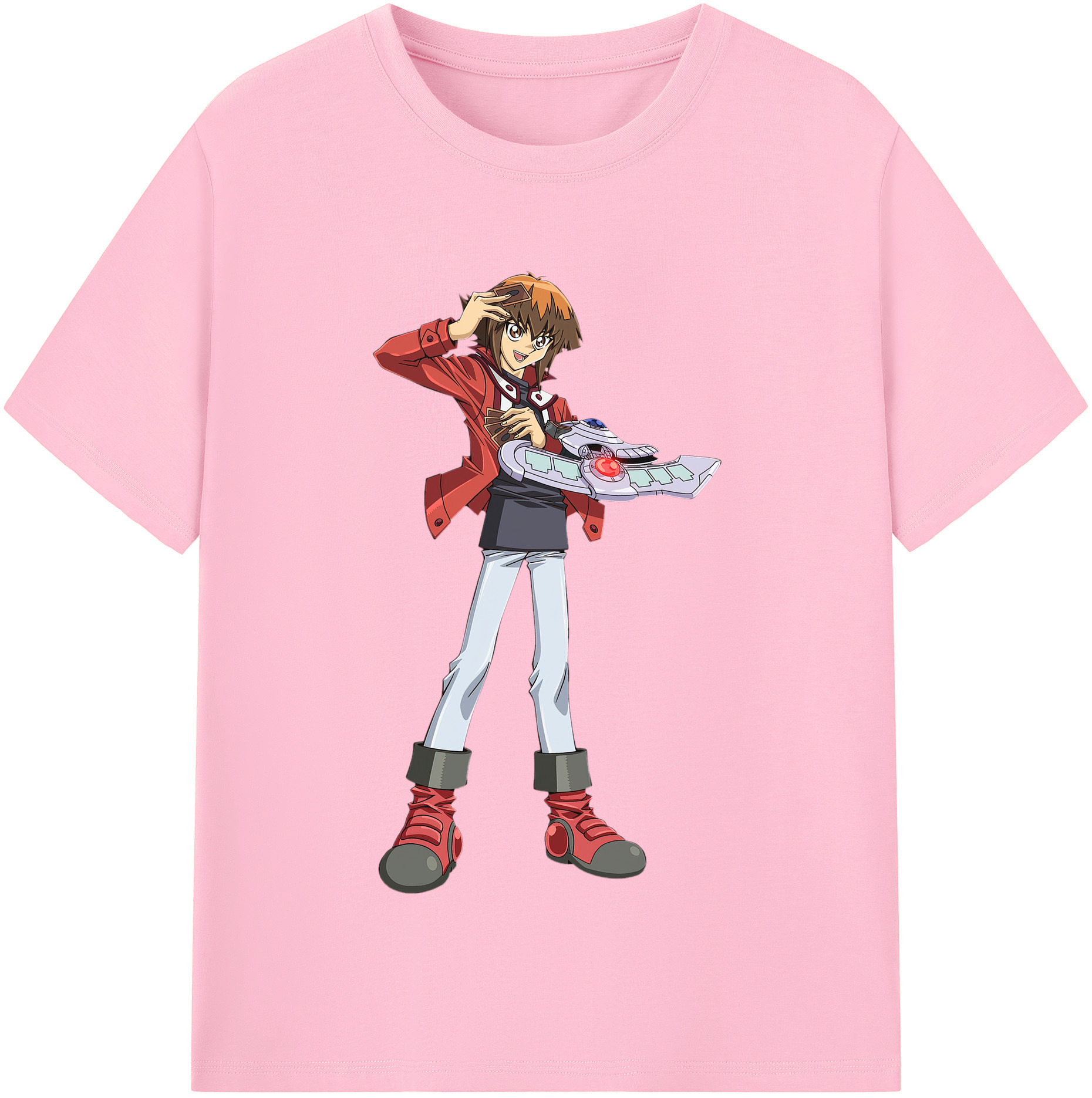 （画像用） 遊☆戯☆王 Yu-Gi-Oh! 綿100％半袖Tシャツ（フロントプリント）