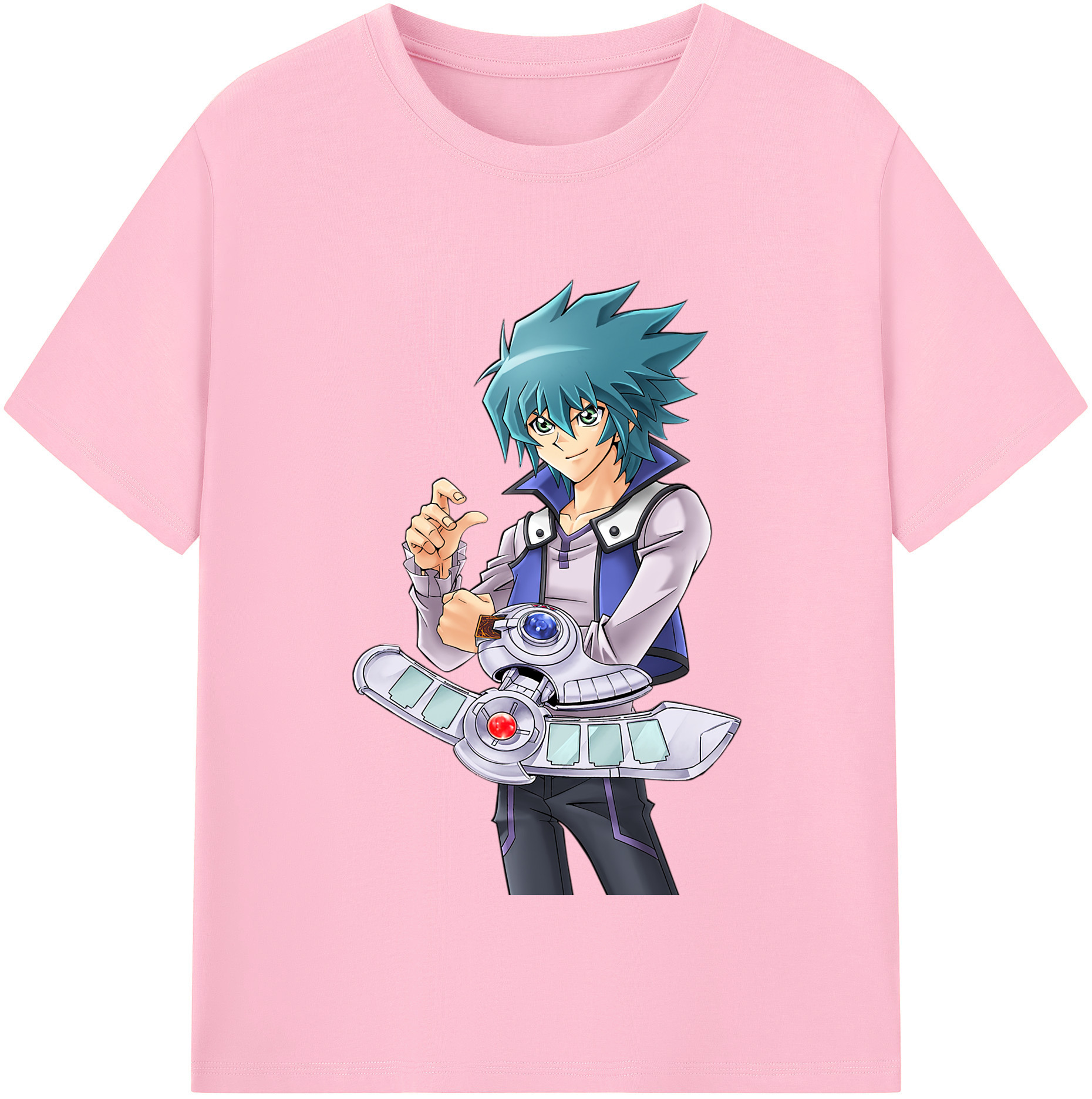 （画像用） 遊☆戯☆王 Yu-Gi-Oh! 綿100％半袖Tシャツ（フロントプリント）