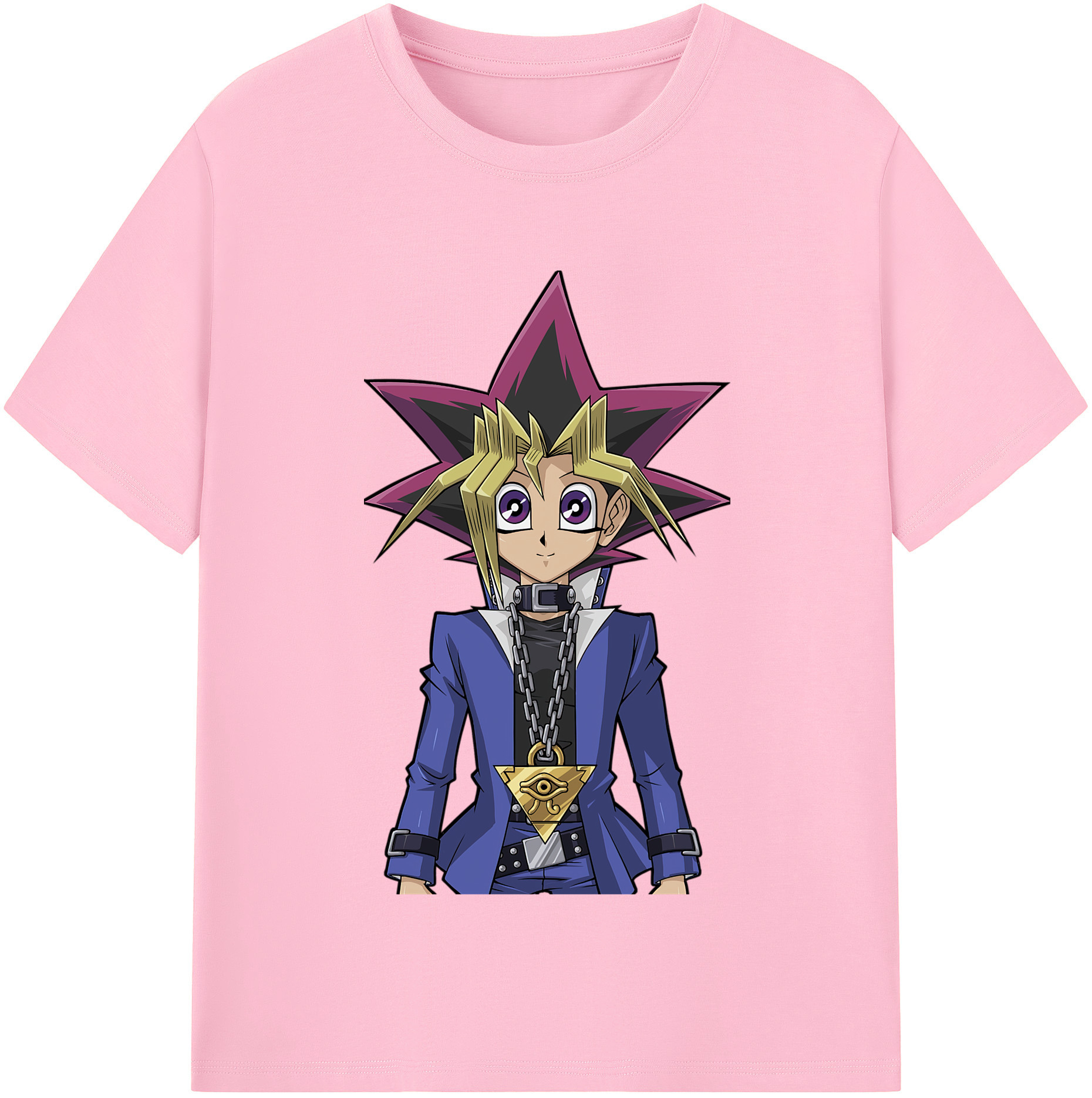 （画像用） 遊☆戯☆王 Yu-Gi-Oh! 綿100％半袖Tシャツ（フロントプリント）