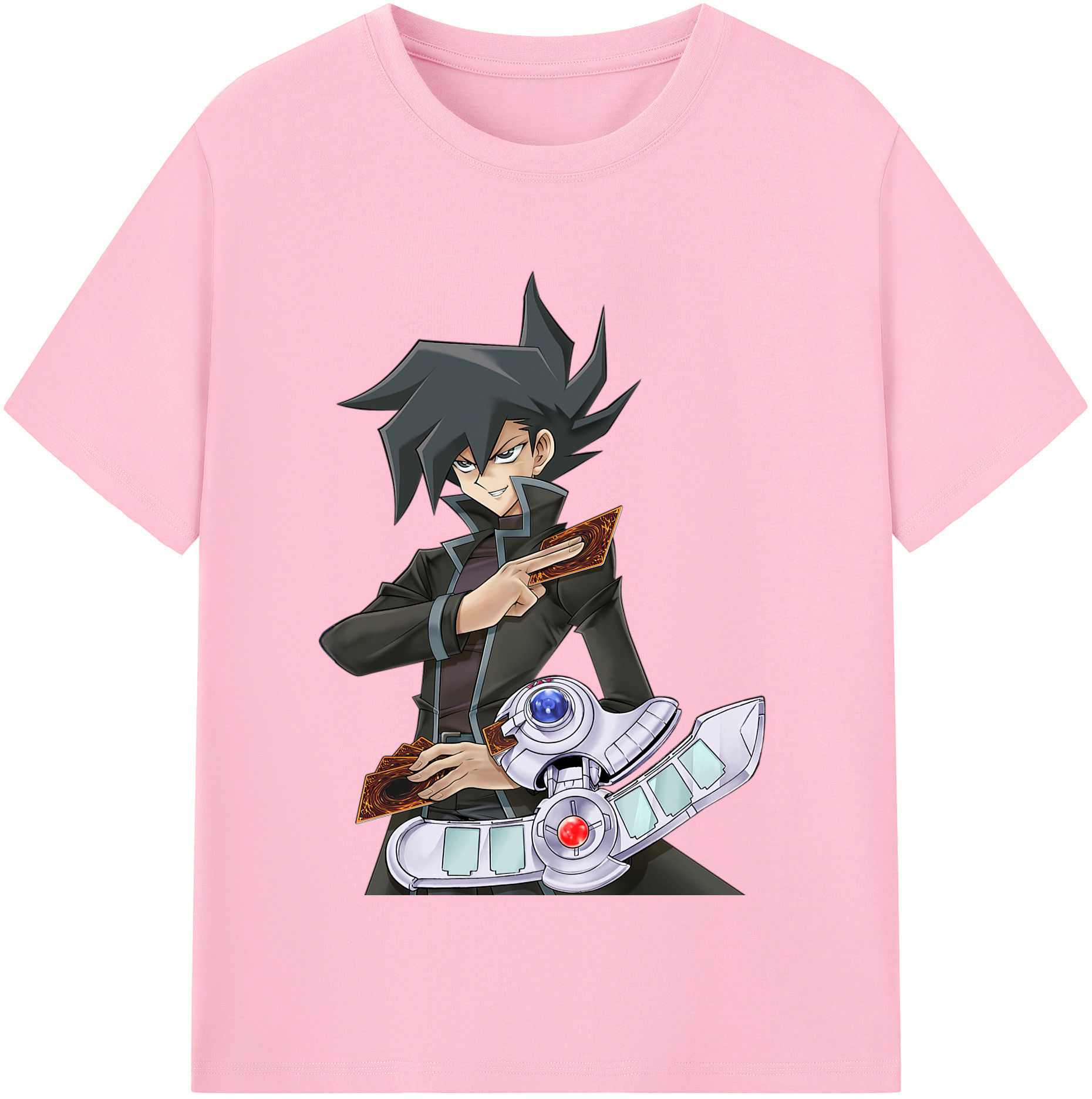 （画像用） 遊☆戯☆王 Yu-Gi-Oh! 綿100％半袖Tシャツ（フロントプリント）