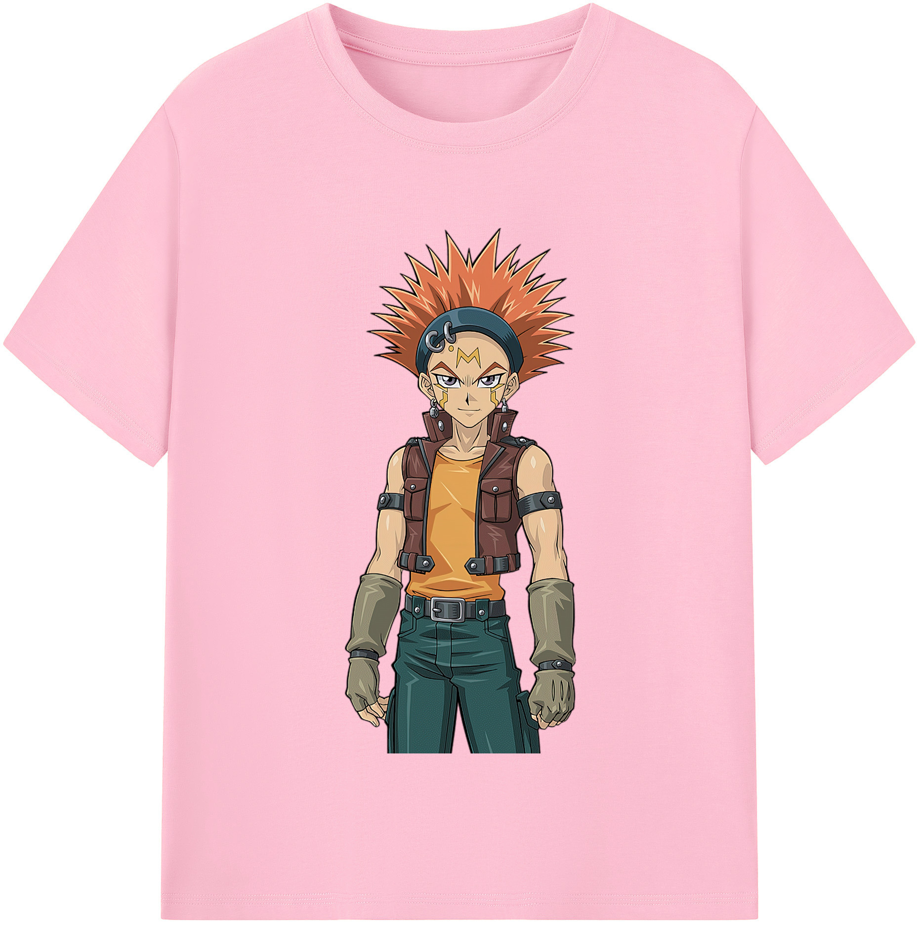 （画像用） 遊☆戯☆王 Yu-Gi-Oh! 綿100％半袖Tシャツ（フロントプリント）