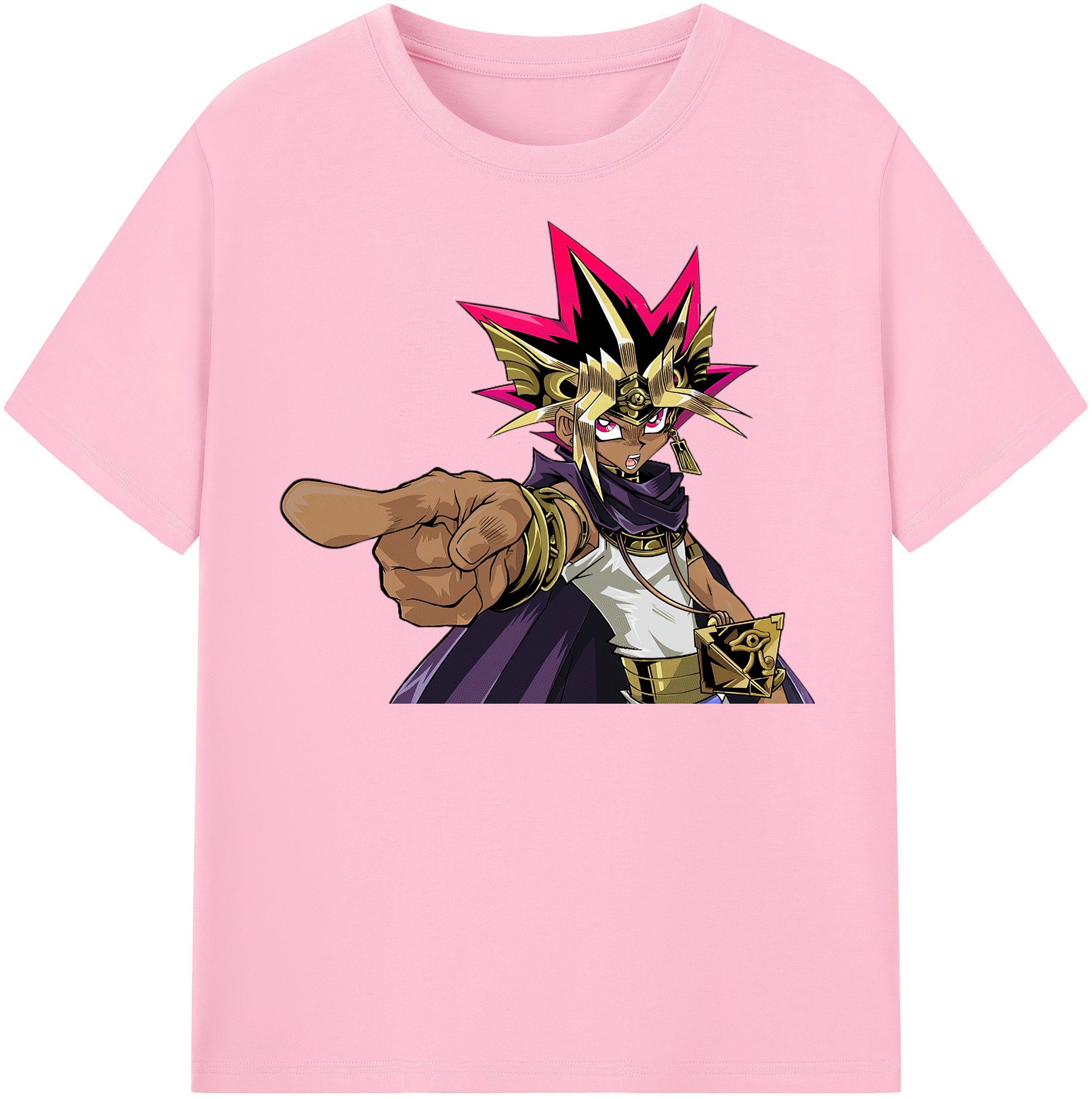 （画像用） 遊☆戯☆王 Yu-Gi-Oh! 綿100％半袖Tシャツ（フロントプリント）