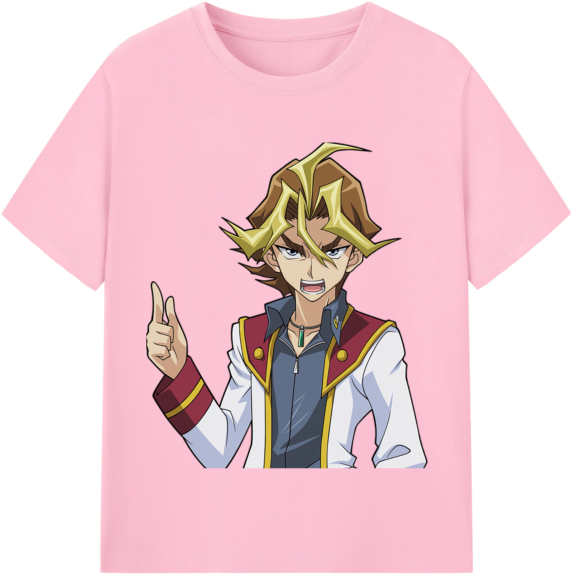 （画像用） 遊☆戯☆王 Yu-Gi-Oh! 綿100％半袖Tシャツ（フロントプリント）