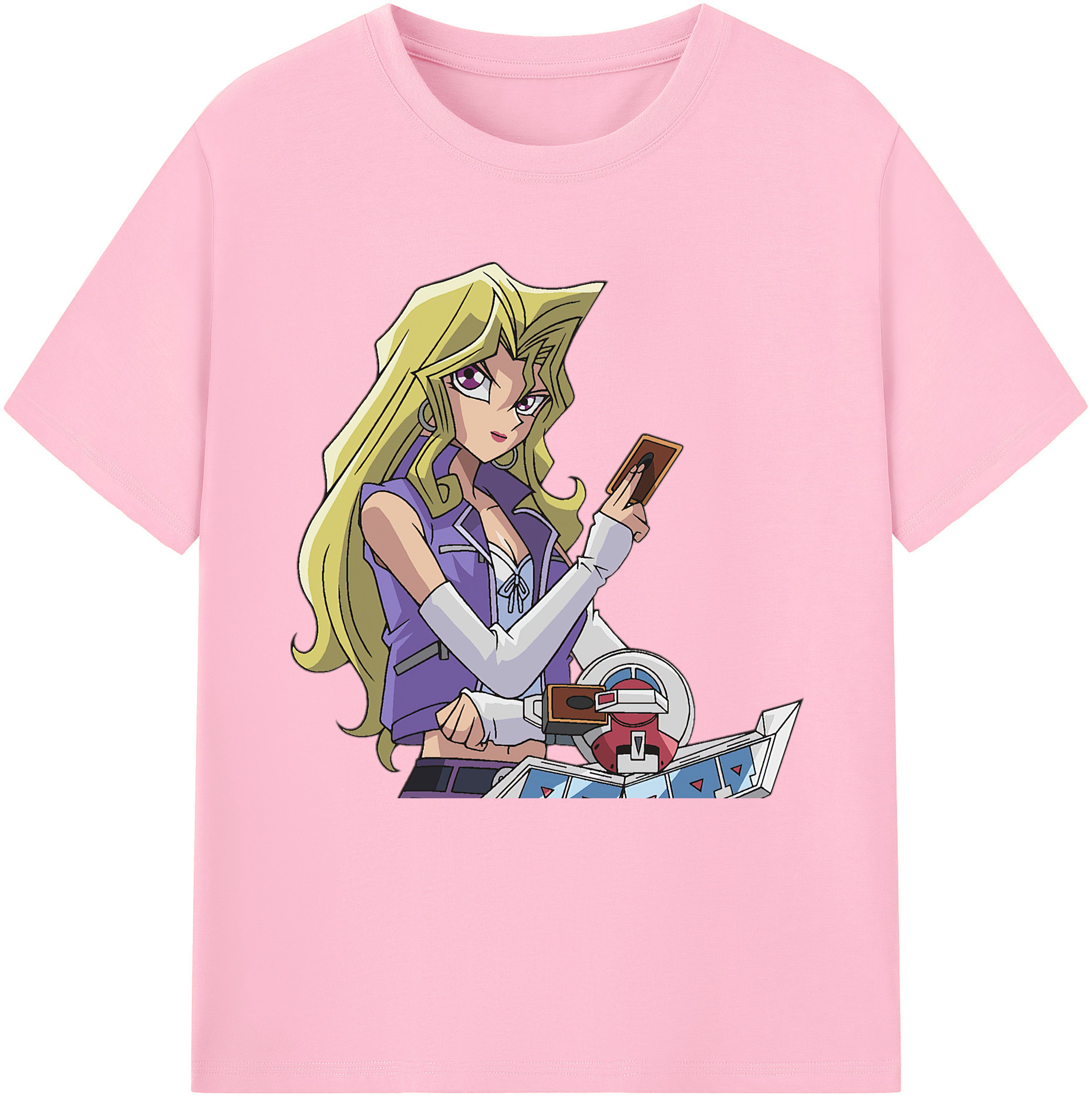 （画像用） 遊☆戯☆王 Yu-Gi-Oh! 綿100％半袖Tシャツ（フロントプリント）