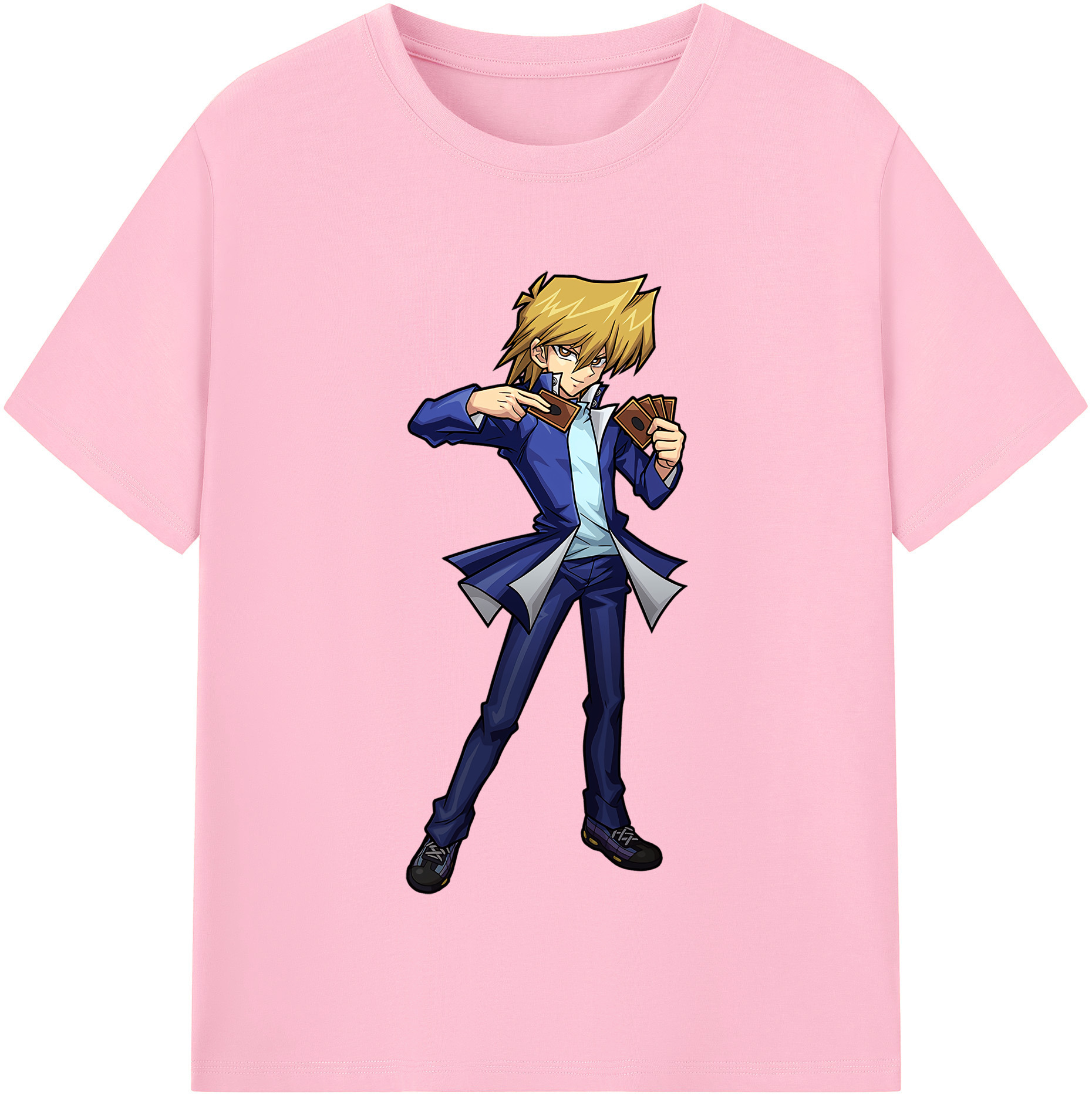 （画像用） 遊☆戯☆王 Yu-Gi-Oh! 綿100％半袖Tシャツ（フロントプリント）