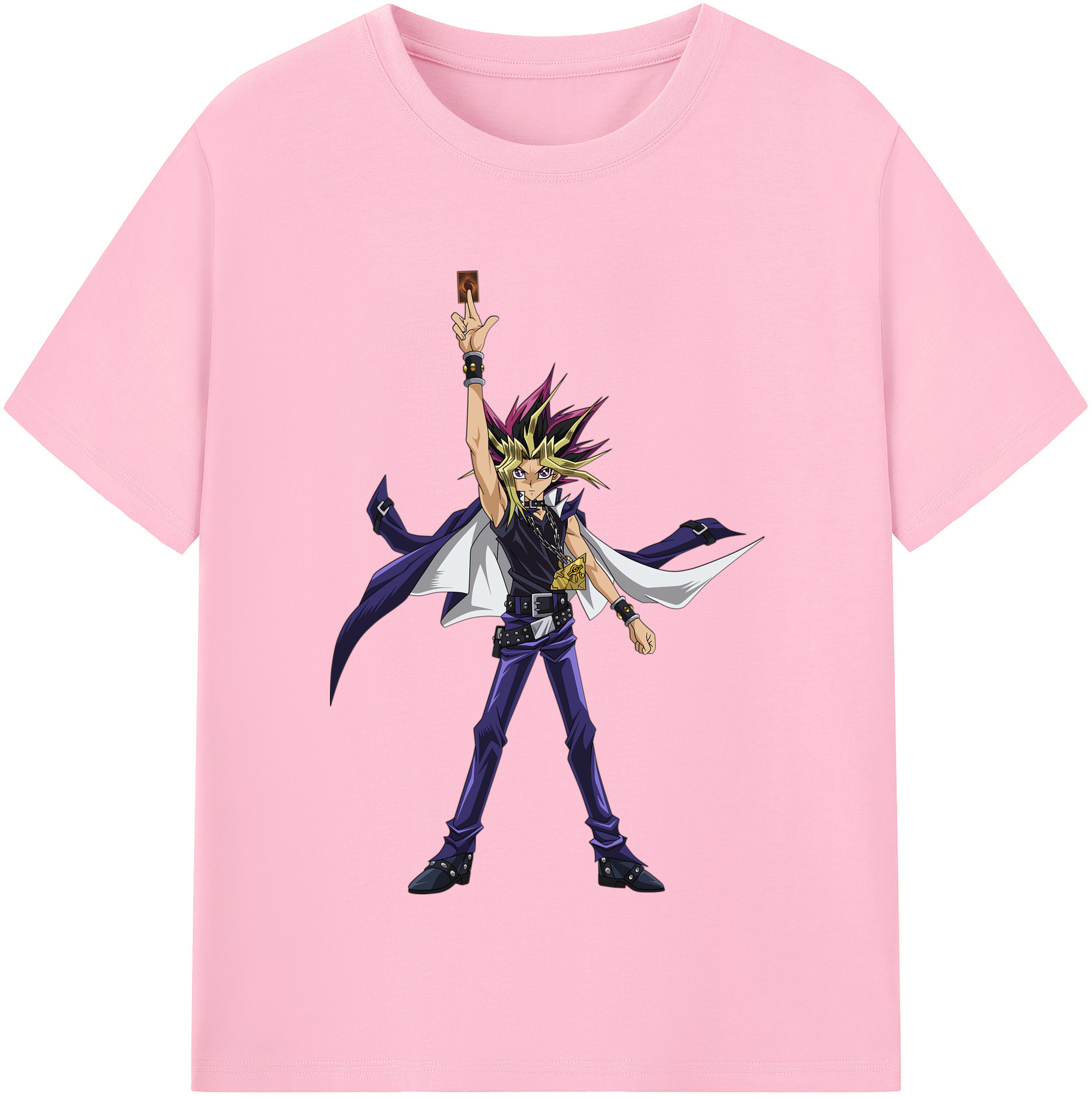 （画像用） 遊☆戯☆王 Yu-Gi-Oh! 綿100％半袖Tシャツ（フロントプリント）