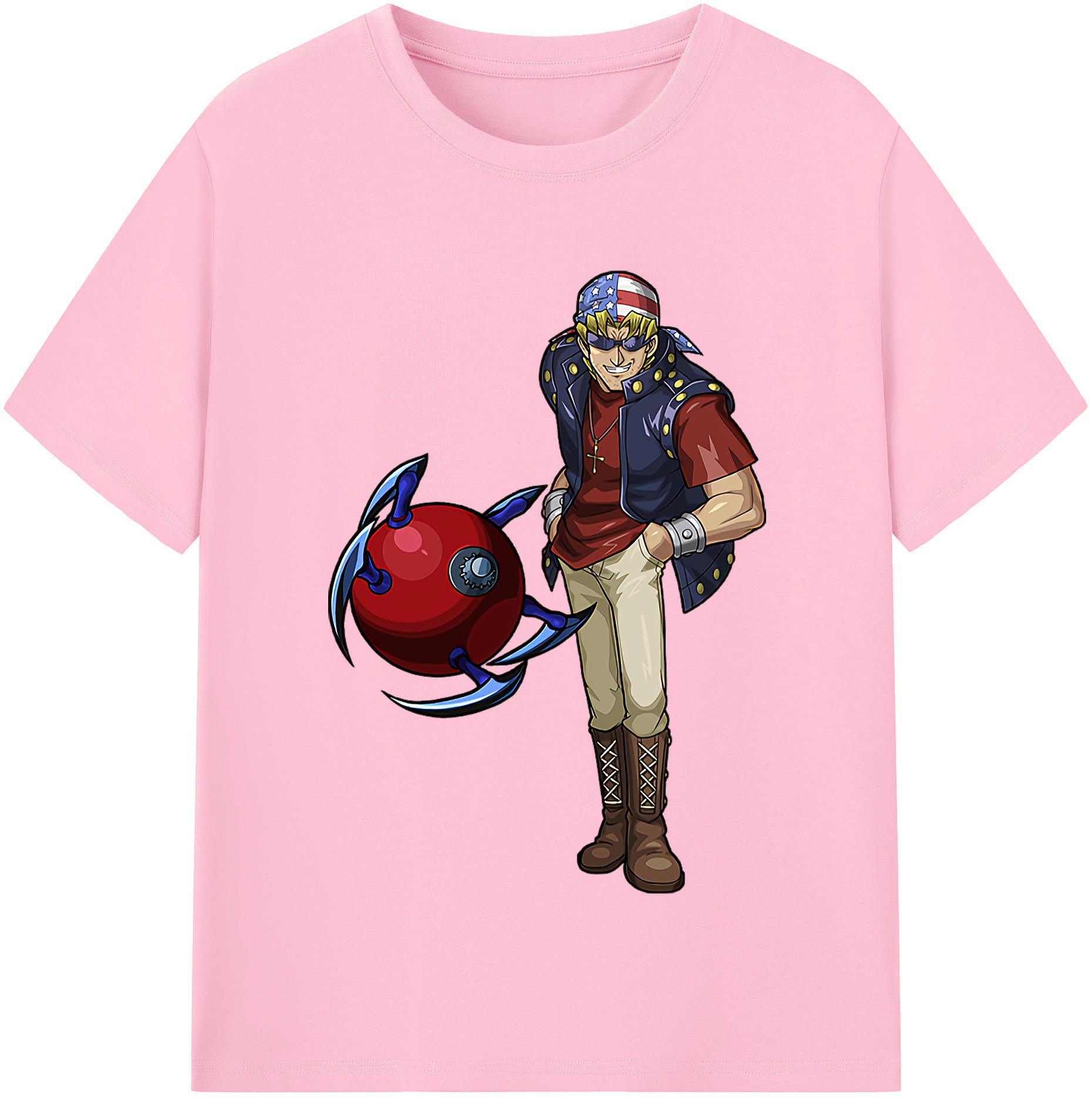 （画像用） 遊☆戯☆王 Yu-Gi-Oh! 綿100％半袖Tシャツ（フロントプリント）