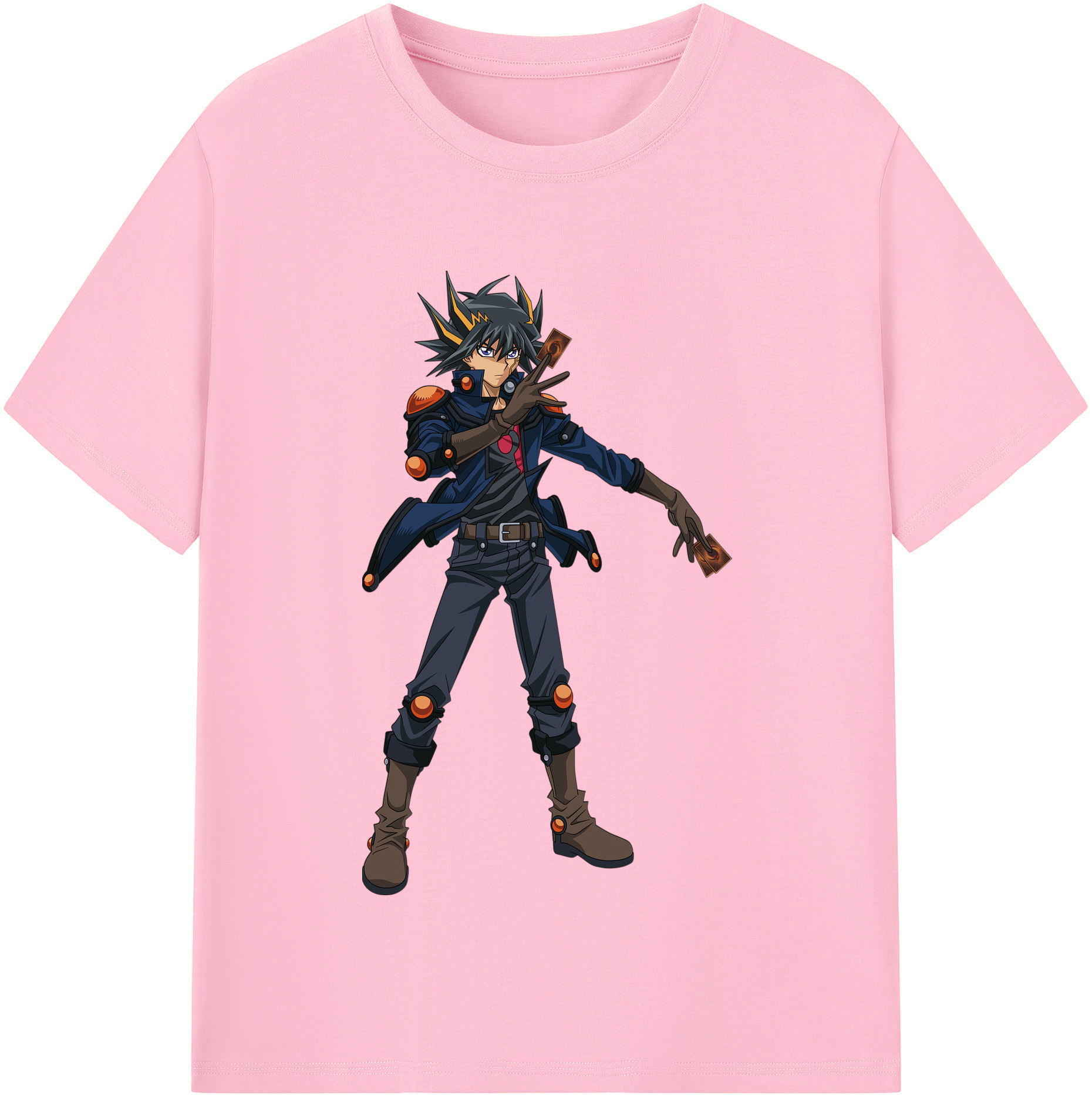 （画像用） 遊☆戯☆王 Yu-Gi-Oh! 綿100％半袖Tシャツ（フロントプリント）