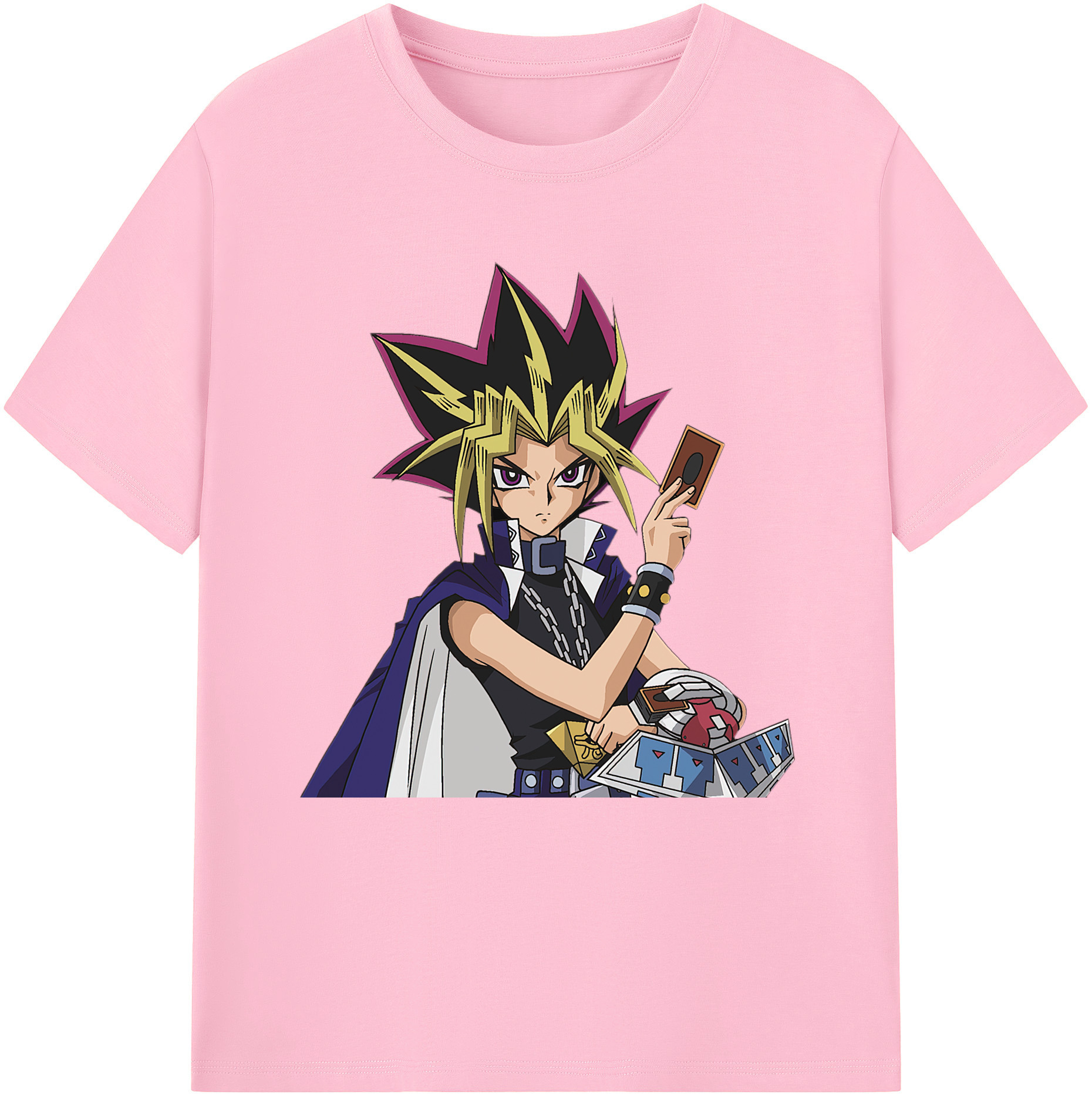 （画像用） 遊☆戯☆王 Yu-Gi-Oh! 綿100％半袖Tシャツ（フロントプリント）