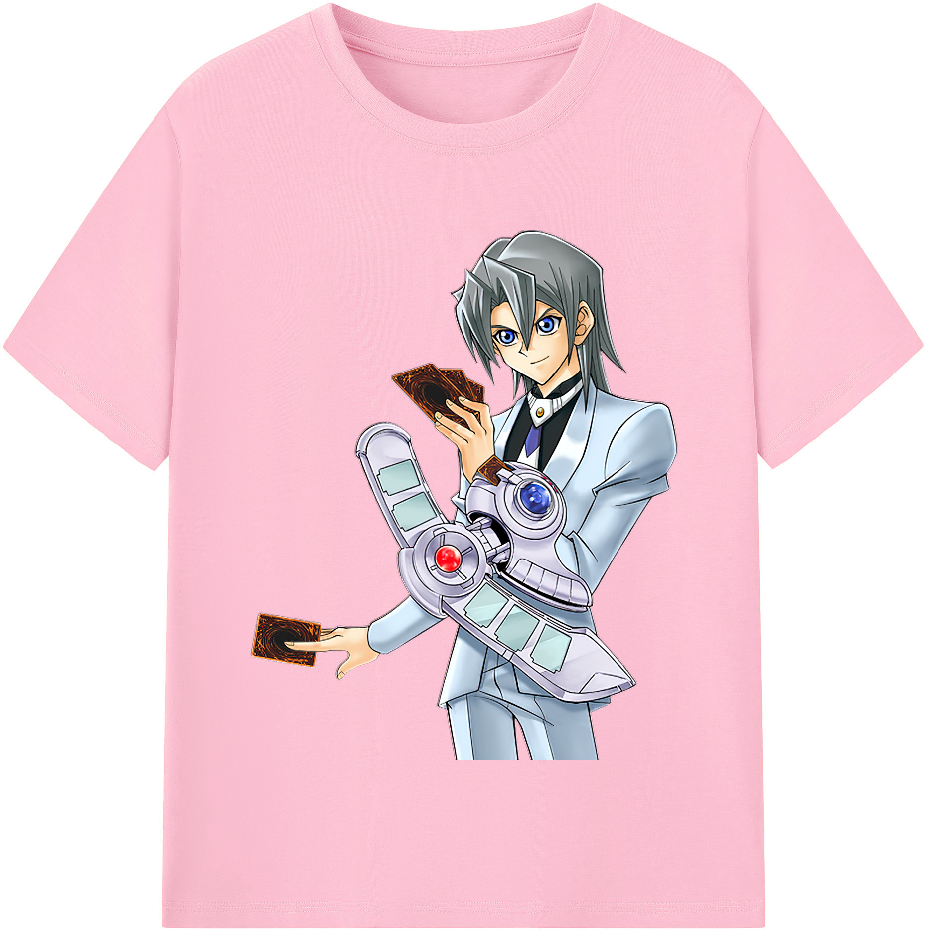 （画像用） 遊☆戯☆王 Yu-Gi-Oh! 綿100％半袖Tシャツ（フロントプリント）