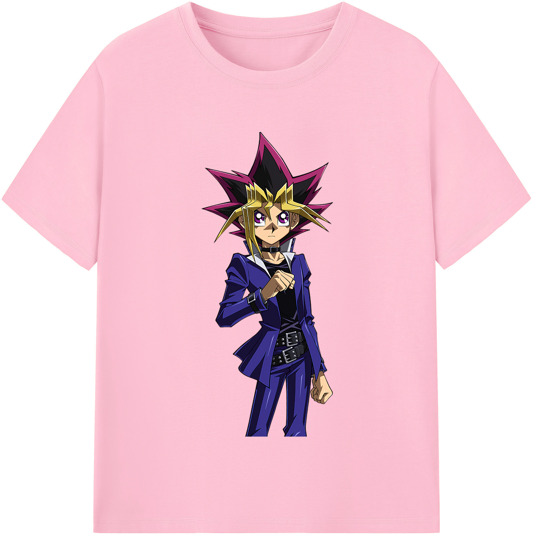 （画像用） 遊☆戯☆王 Yu-Gi-Oh! 綿100％半袖Tシャツ（フロントプリント）