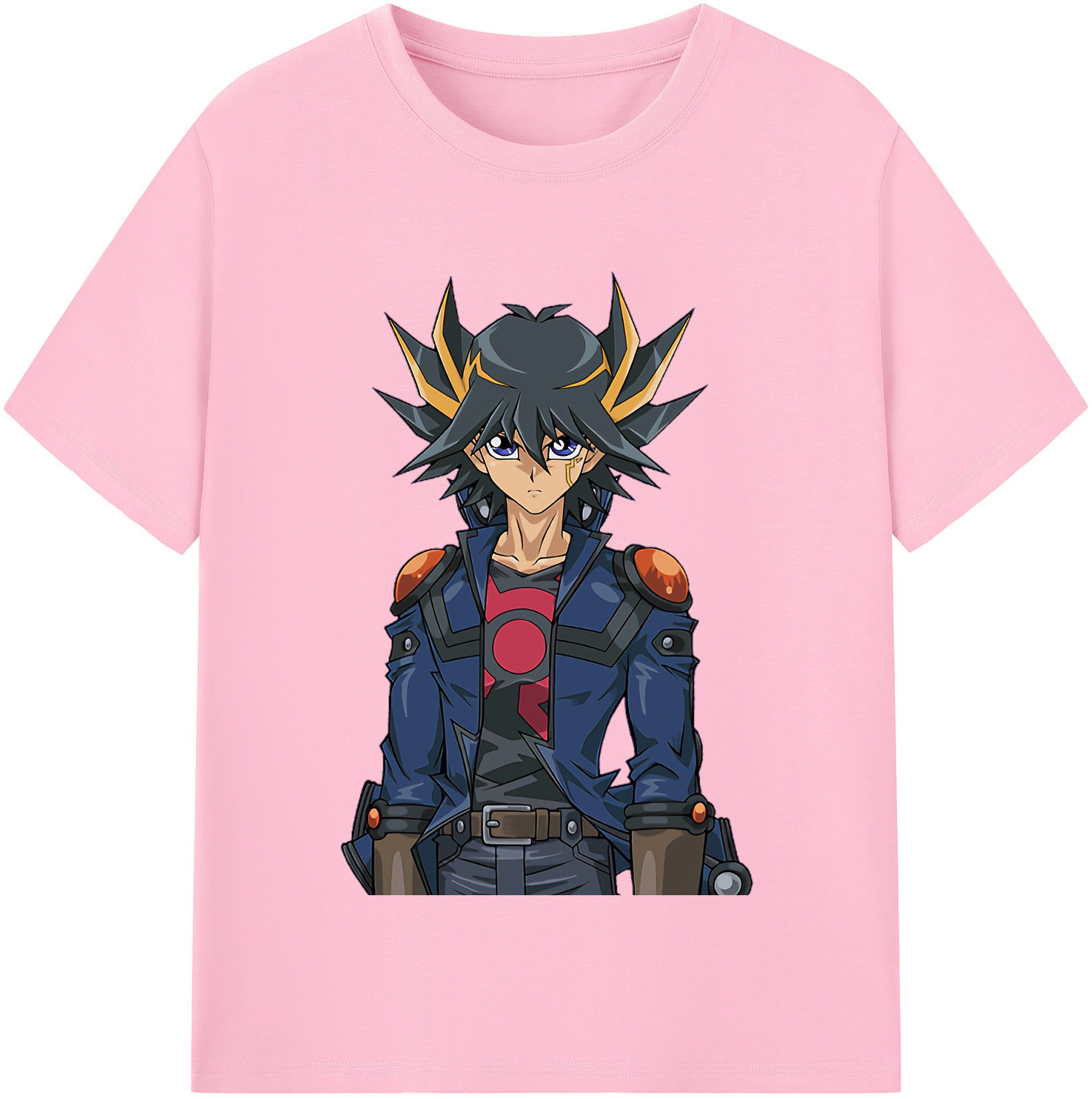 （画像用） 遊☆戯☆王 Yu-Gi-Oh! 綿100％半袖Tシャツ（フロントプリント）