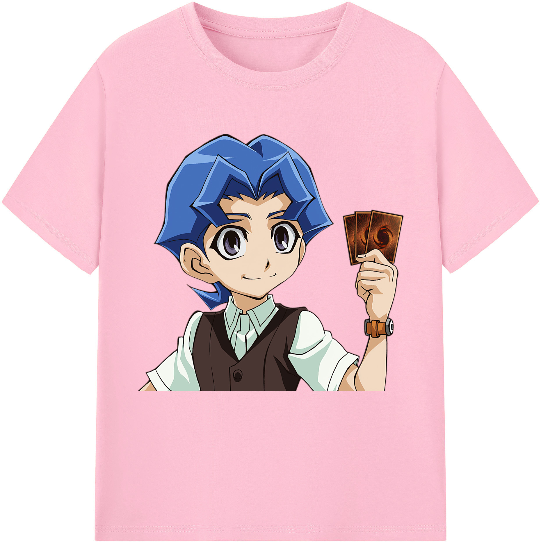 （画像用） 遊☆戯☆王 Yu-Gi-Oh! 綿100％半袖Tシャツ（フロントプリント）
