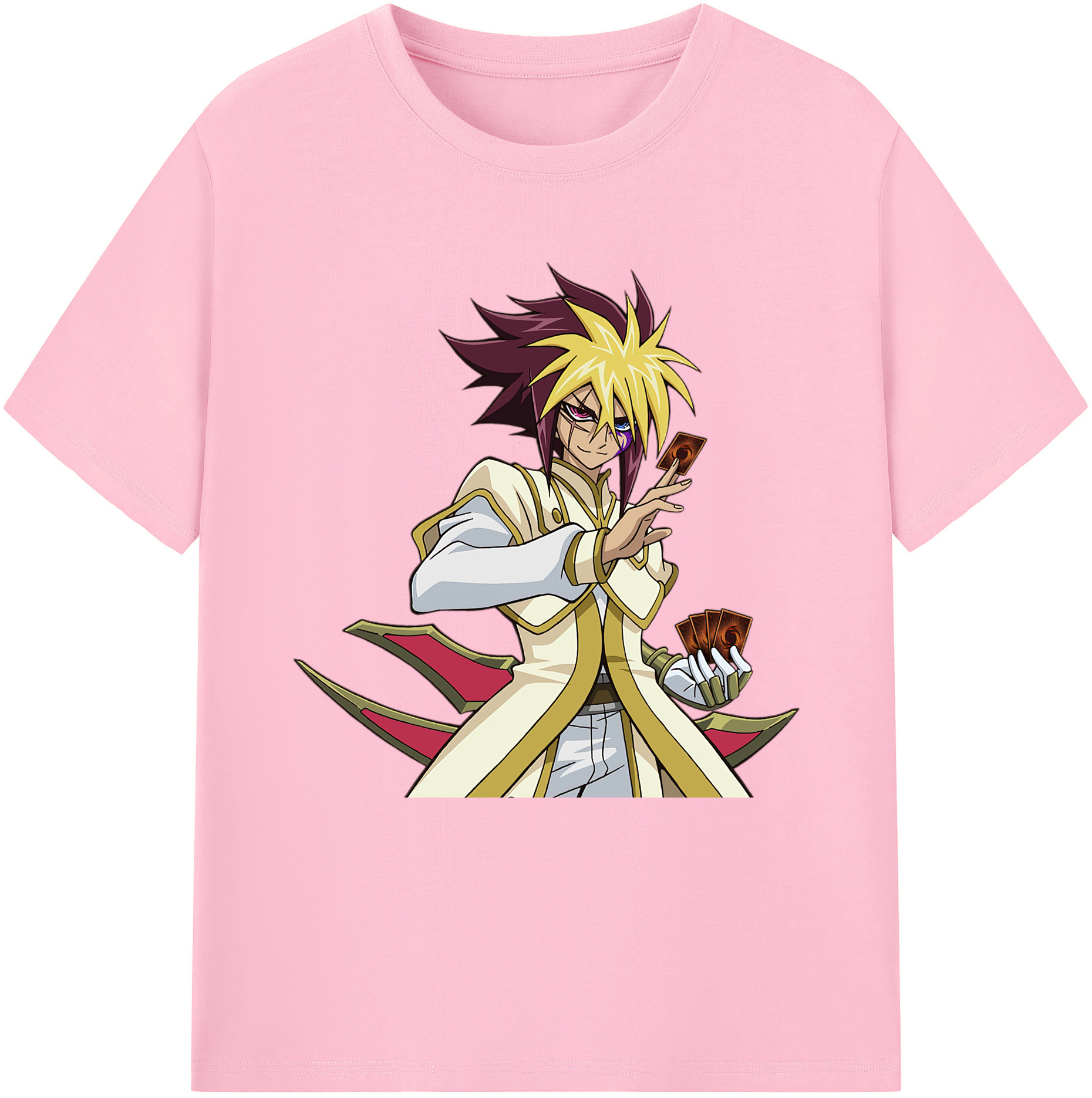 （画像用） 遊☆戯☆王 Yu-Gi-Oh! 綿100％半袖Tシャツ（フロントプリント）