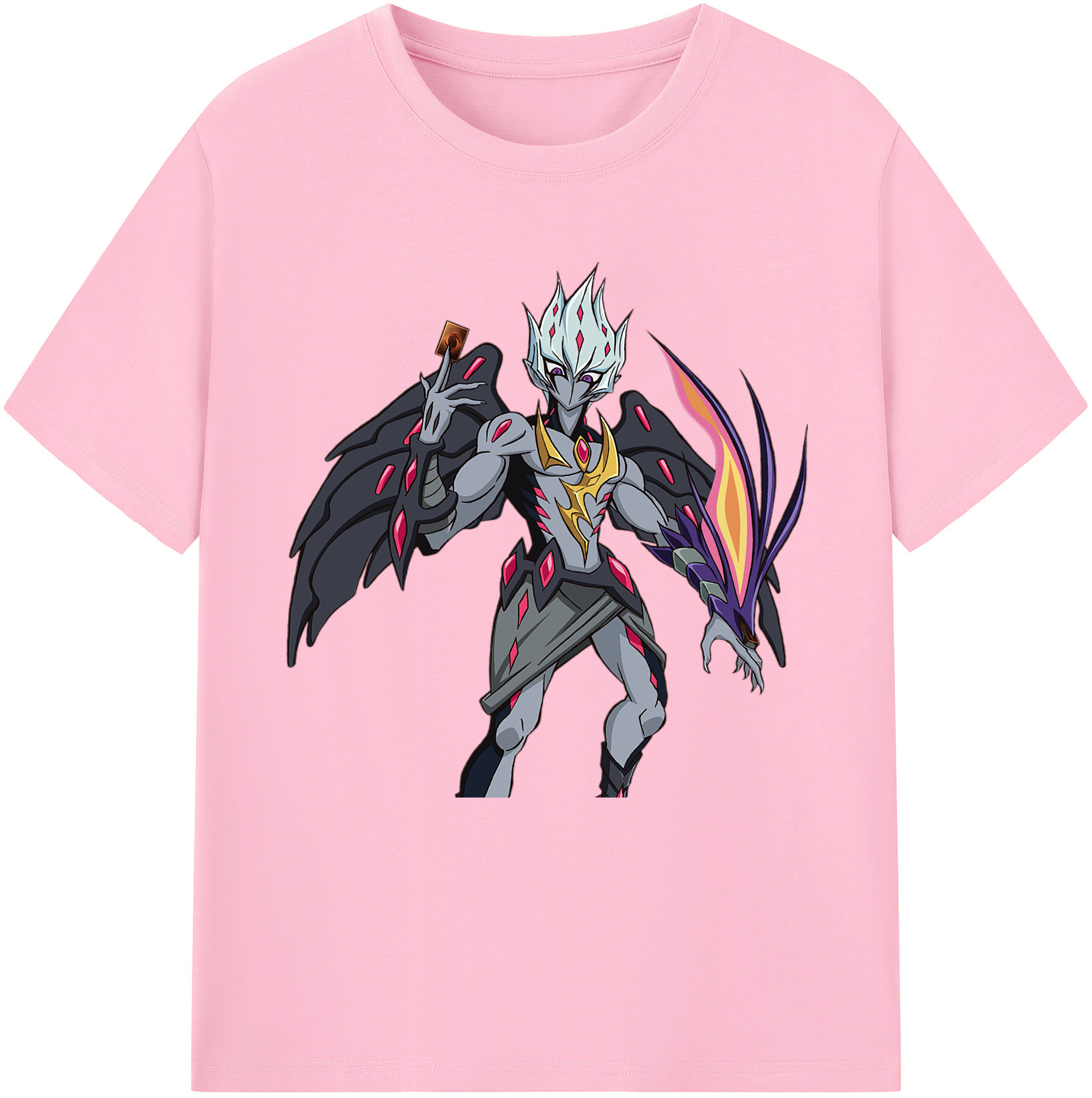（画像用） 遊☆戯☆王 Yu-Gi-Oh! 綿100％半袖Tシャツ（フロントプリント）