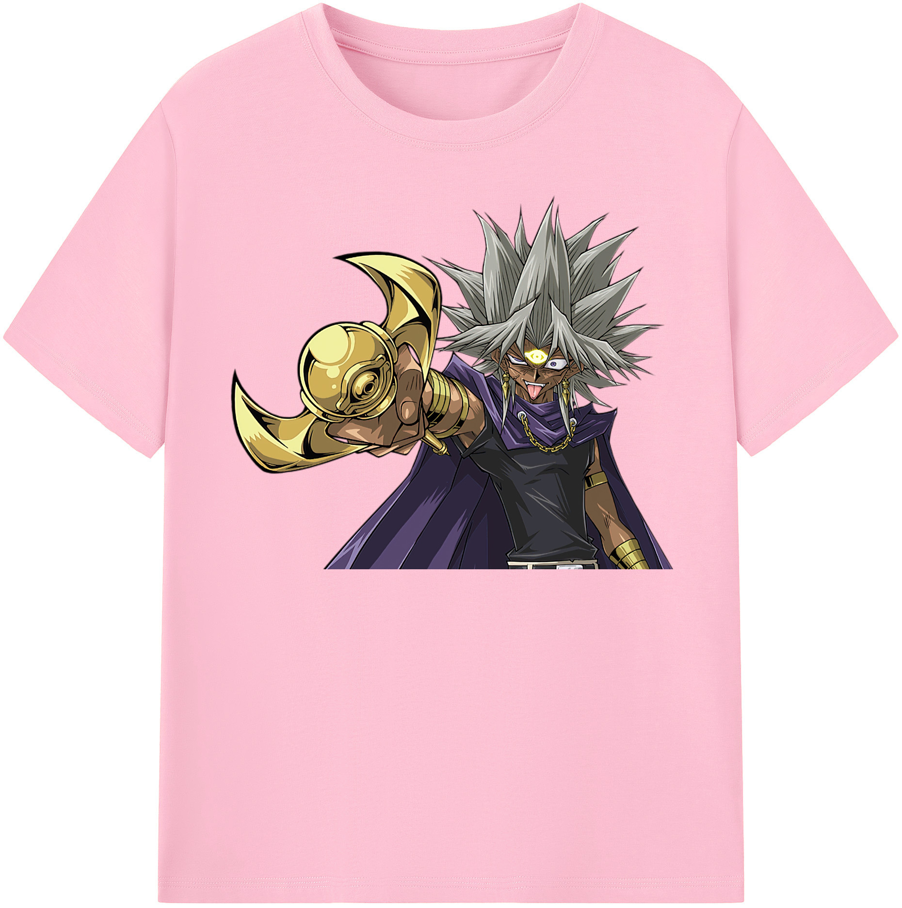 （画像用） 遊☆戯☆王 Yu-Gi-Oh! 綿100％半袖Tシャツ（フロントプリント）