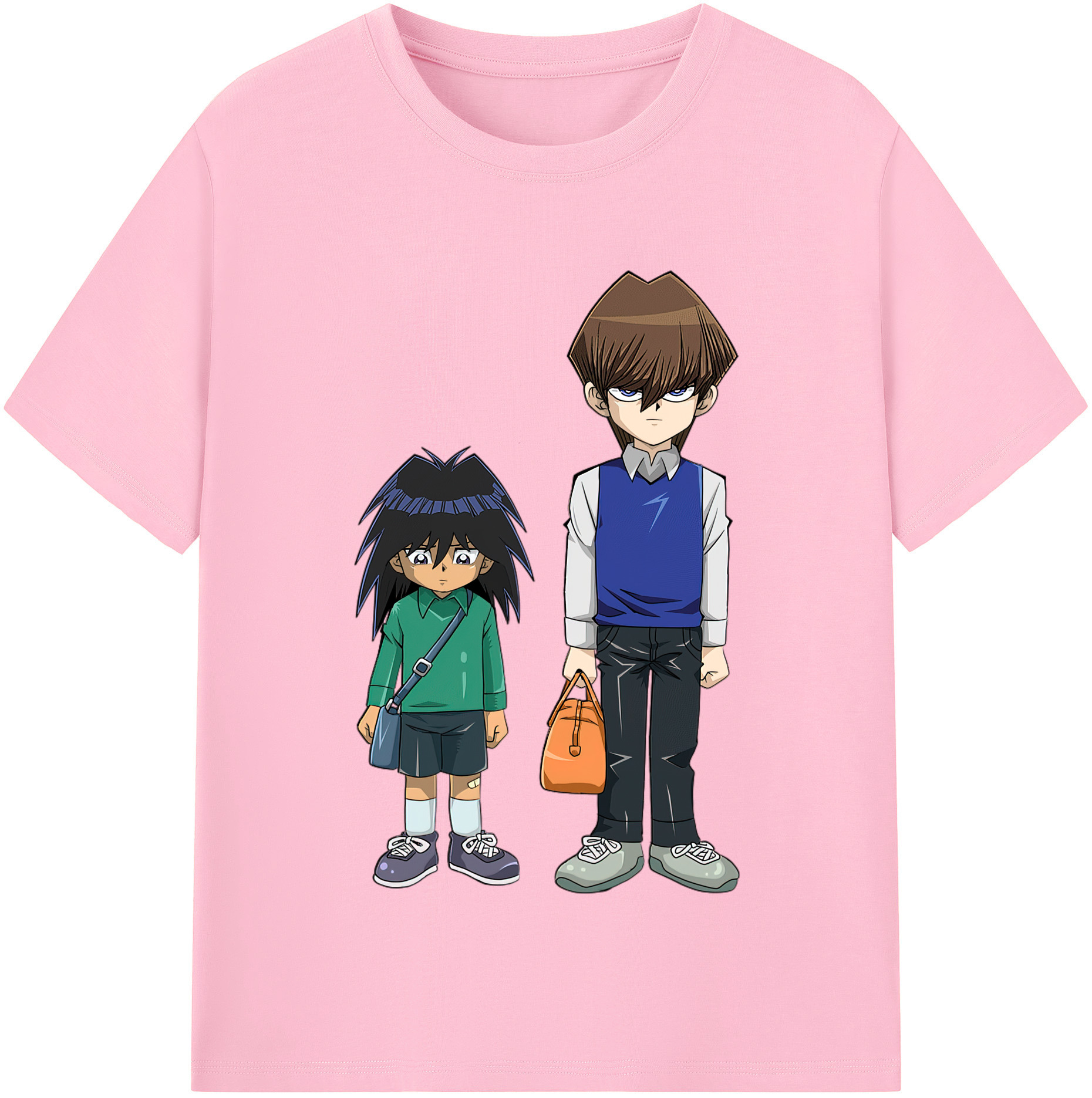 （画像用） 遊☆戯☆王 Yu-Gi-Oh! 綿100％半袖Tシャツ（フロントプリント）