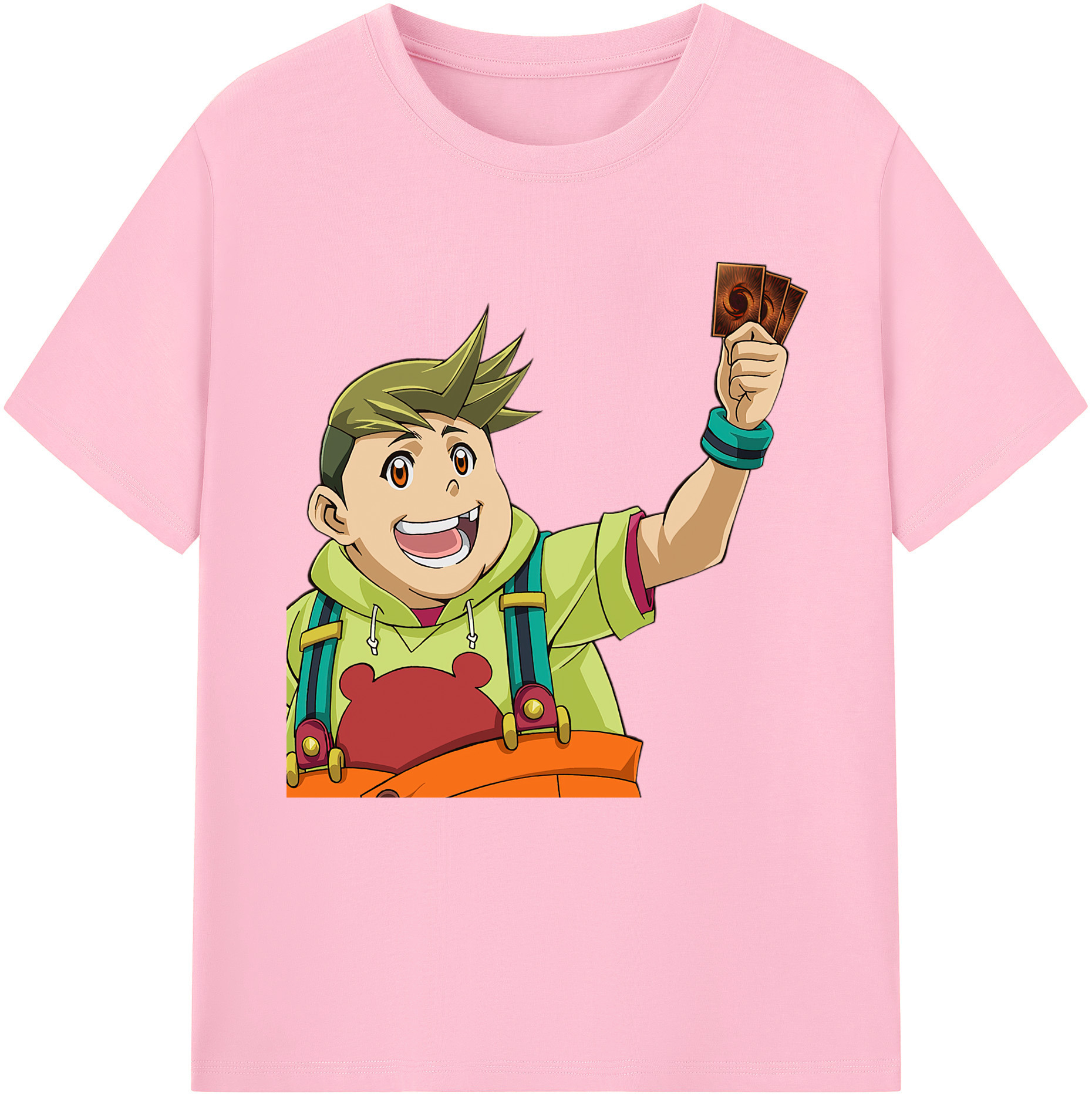 （画像用） 遊☆戯☆王 Yu-Gi-Oh! 綿100％半袖Tシャツ（フロントプリント）