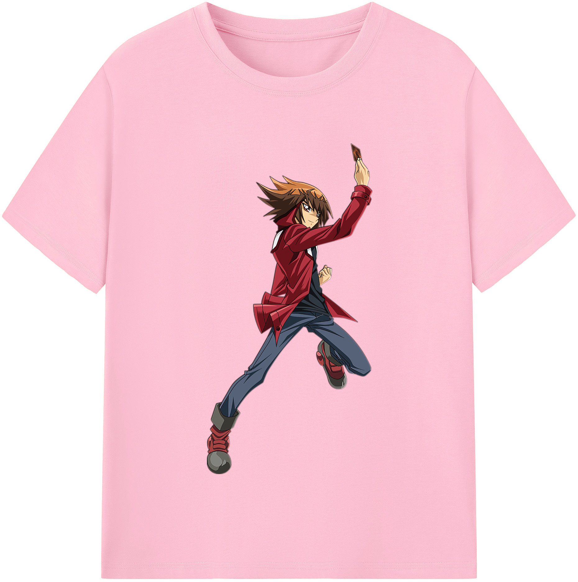 （画像用） 遊☆戯☆王 Yu-Gi-Oh! 綿100％半袖Tシャツ（フロントプリント）