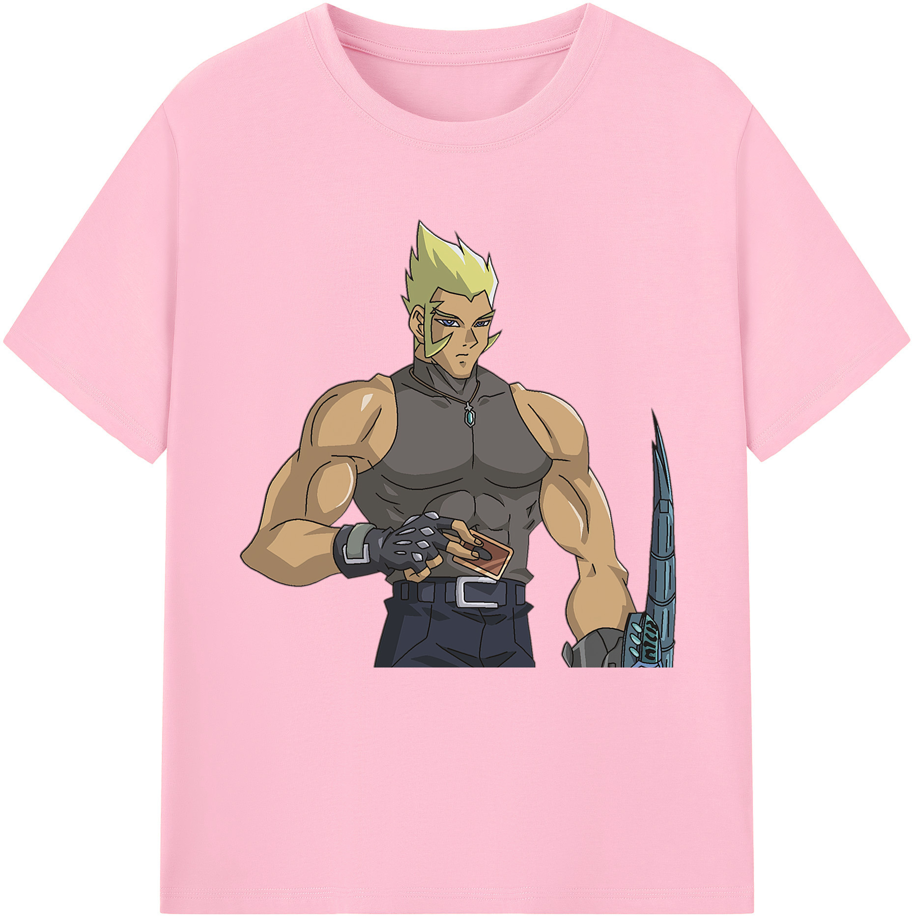 （画像用） 遊☆戯☆王 Yu-Gi-Oh! 綿100％半袖Tシャツ（フロントプリント）