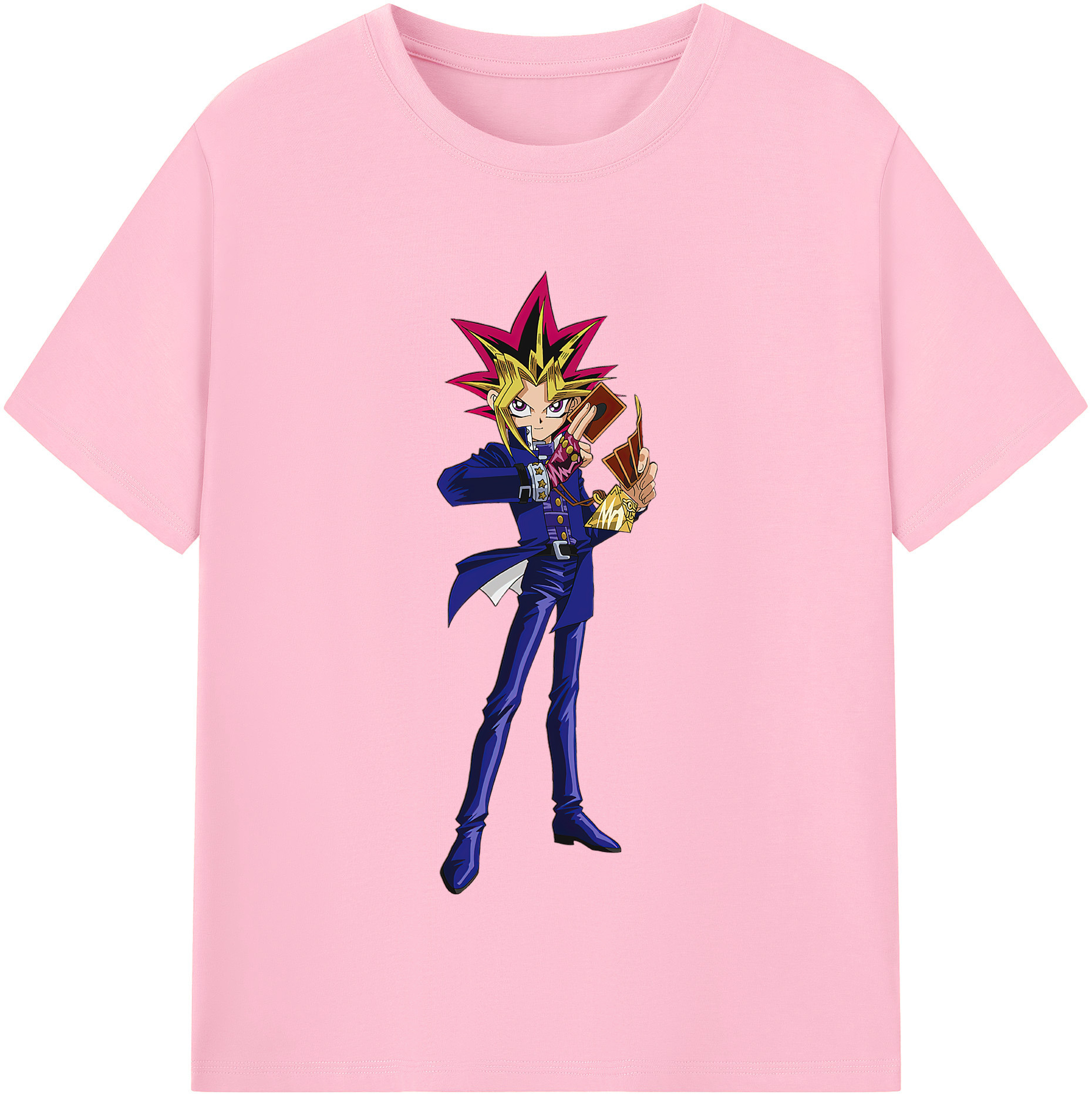 （画像用） 遊☆戯☆王 Yu-Gi-Oh! 綿100％半袖Tシャツ（フロントプリント）