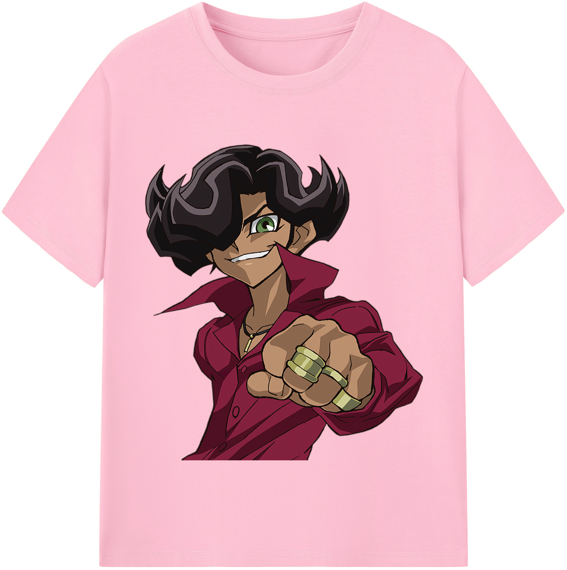 （画像用） 遊☆戯☆王 Yu-Gi-Oh! 綿100％半袖Tシャツ（フロントプリント）
