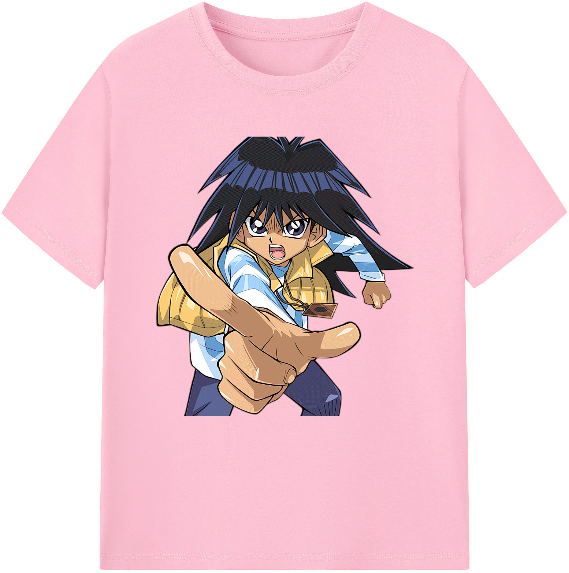 （画像用） 遊☆戯☆王 Yu-Gi-Oh! 綿100％半袖Tシャツ（フロントプリント）