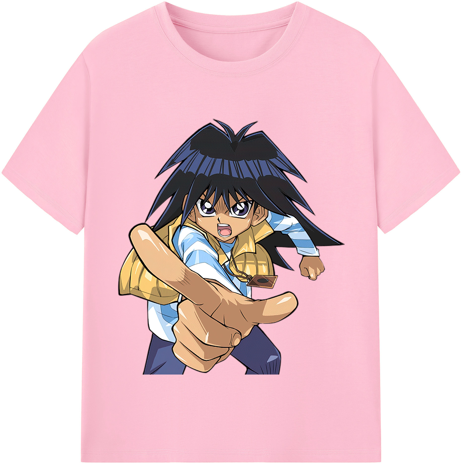 （画像用） 遊☆戯☆王 Yu-Gi-Oh! 綿100％半袖Tシャツ（フロントプリント）