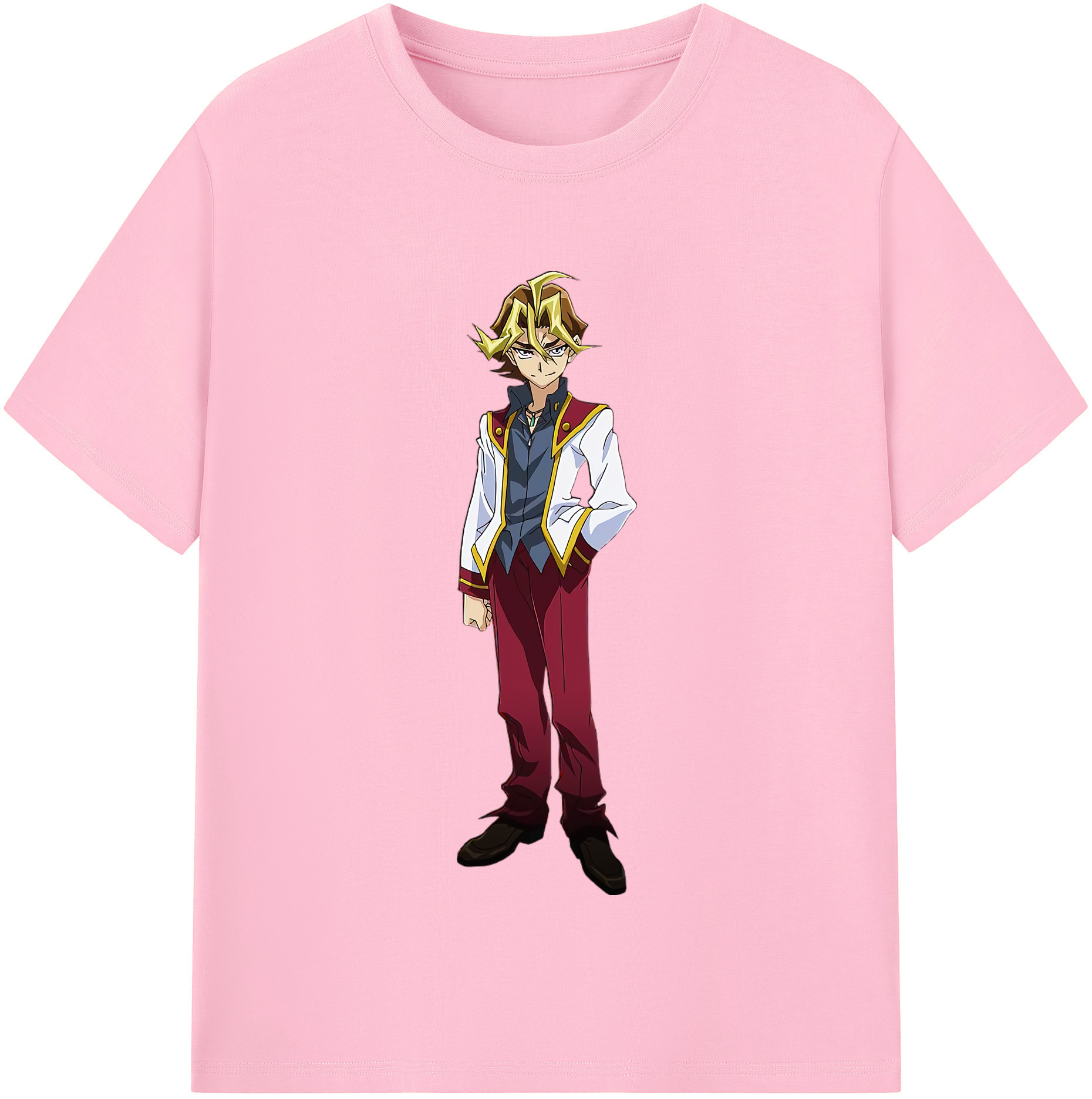 （画像用） 遊☆戯☆王 Yu-Gi-Oh! 綿100％半袖Tシャツ（フロントプリント）