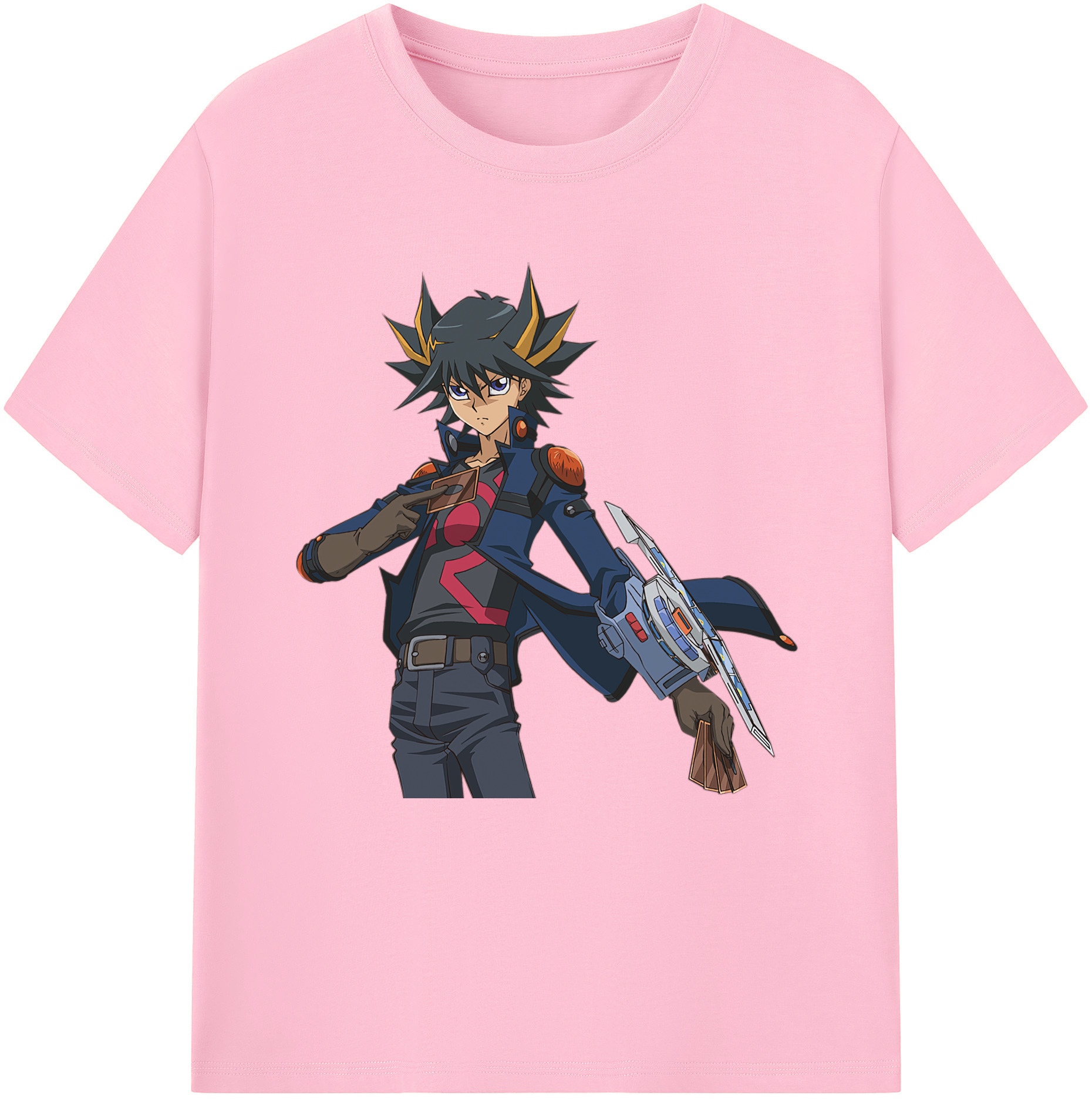 （画像用） 遊☆戯☆王 Yu-Gi-Oh! 綿100％半袖Tシャツ（フロントプリント）