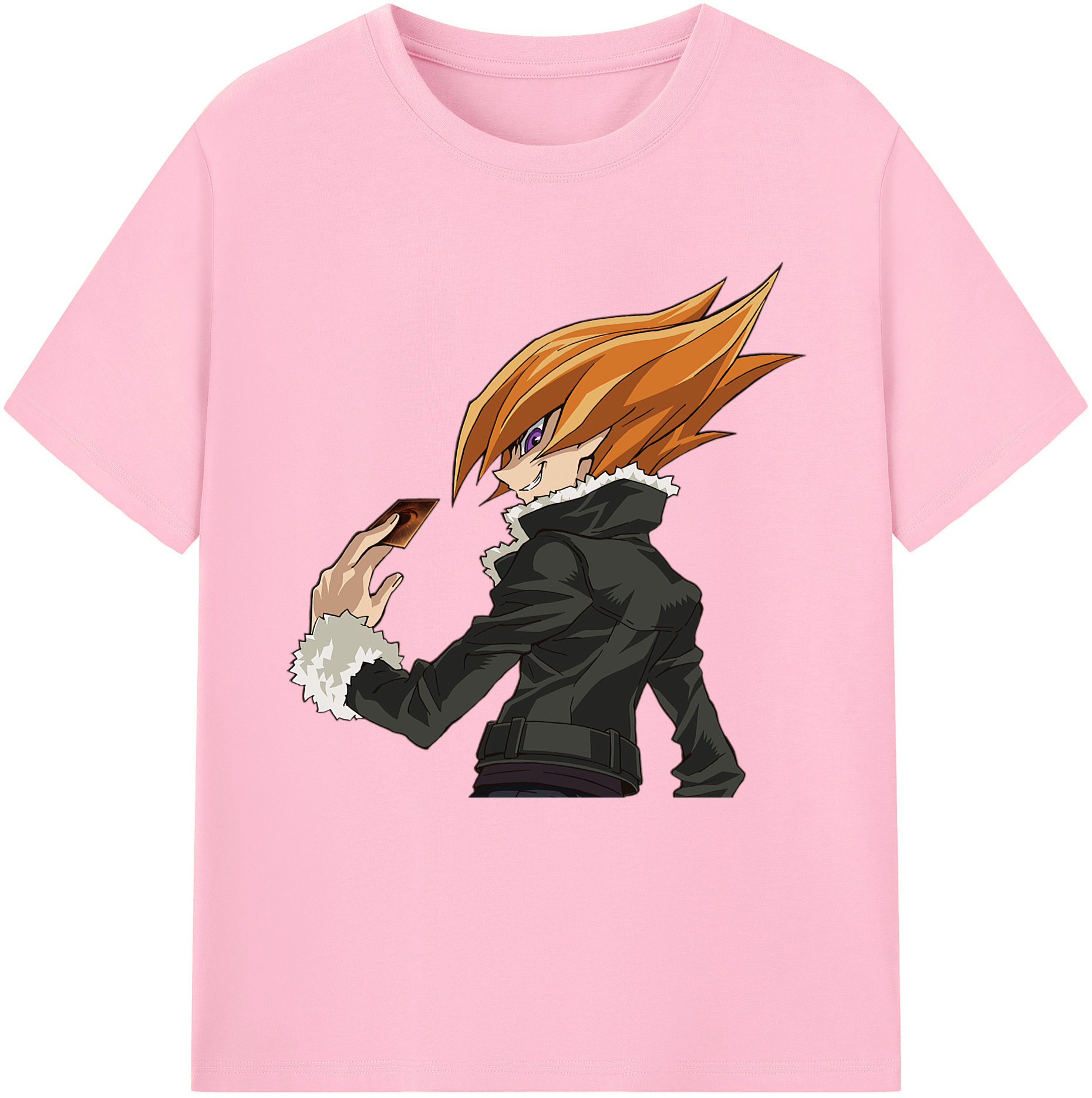 （画像用） 遊☆戯☆王 Yu-Gi-Oh! 綿100％半袖Tシャツ（フロントプリント）