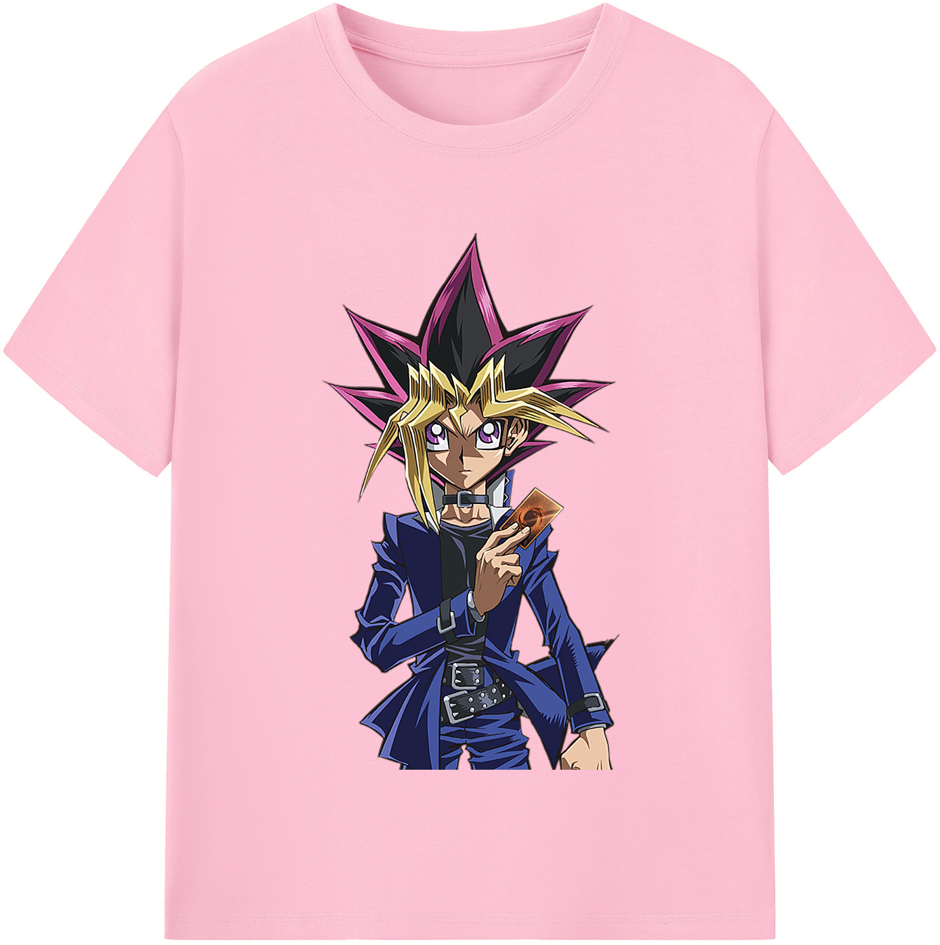（画像用） 遊☆戯☆王 Yu-Gi-Oh! 綿100％半袖Tシャツ（フロントプリント）