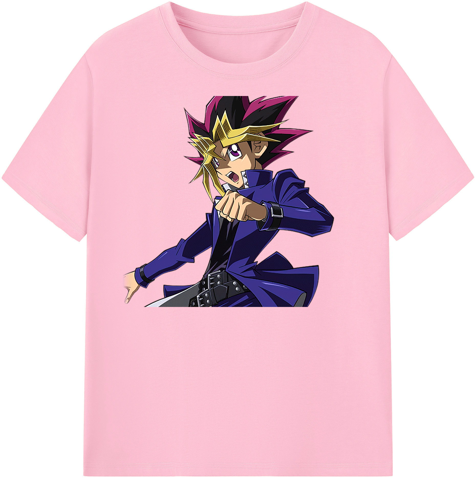 （画像用） 遊☆戯☆王 Yu-Gi-Oh! 綿100％半袖Tシャツ（フロントプリント）