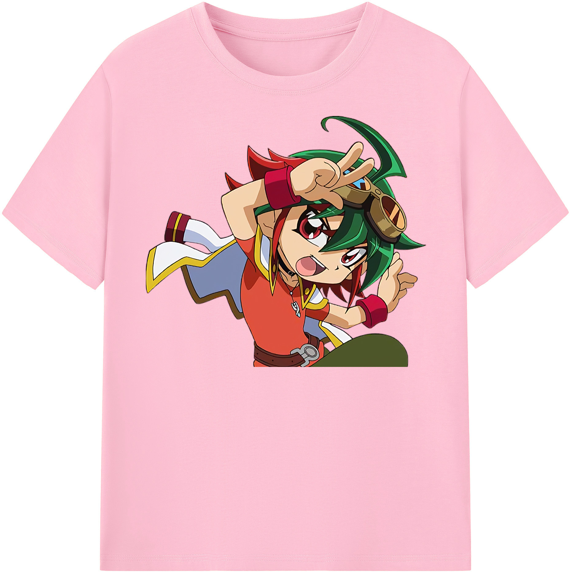 （画像用） 遊☆戯☆王 Yu-Gi-Oh! 綿100％半袖Tシャツ（フロントプリント）