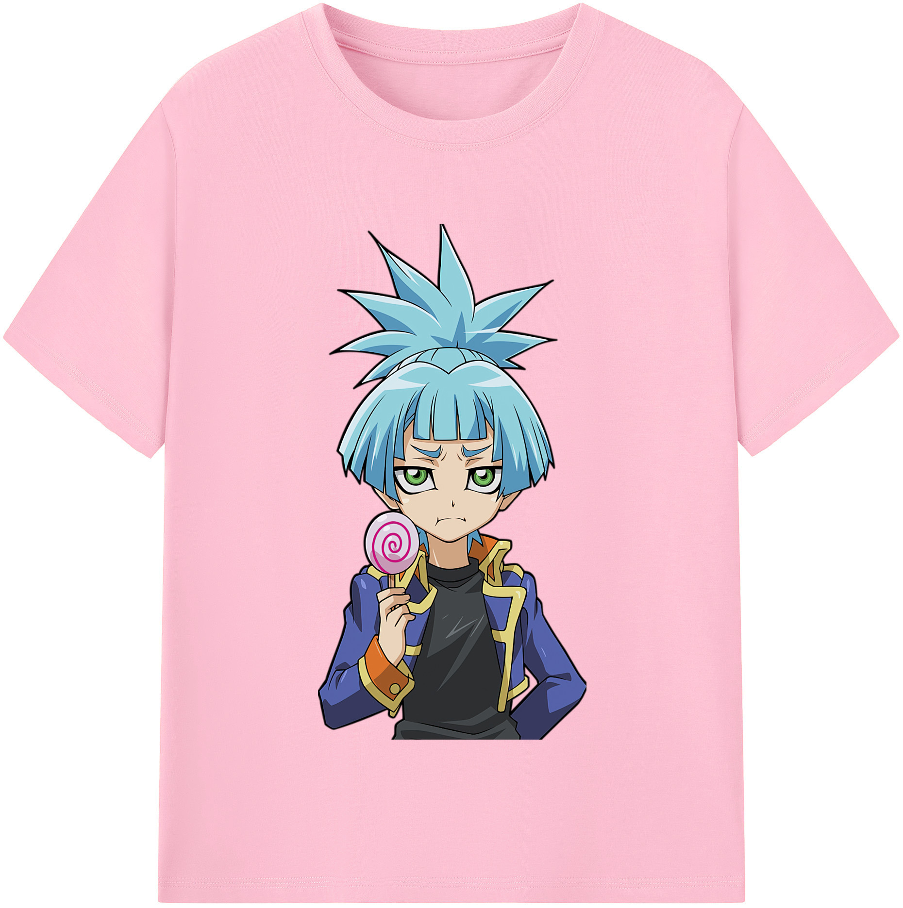 （画像用） 遊☆戯☆王 Yu-Gi-Oh! 綿100％半袖Tシャツ（フロントプリント）