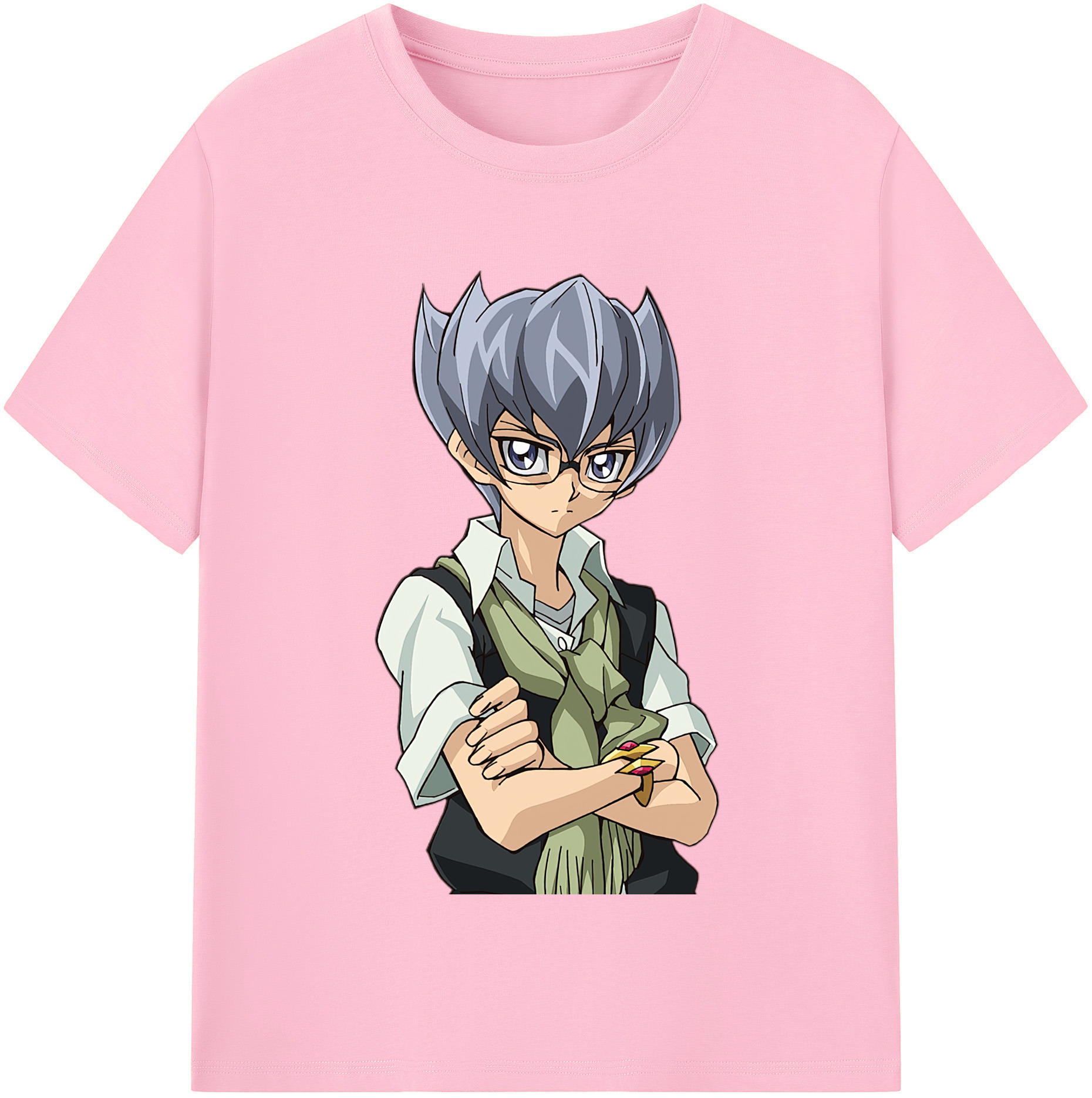 （画像用） 遊☆戯☆王 Yu-Gi-Oh! 綿100％半袖Tシャツ（フロントプリント）