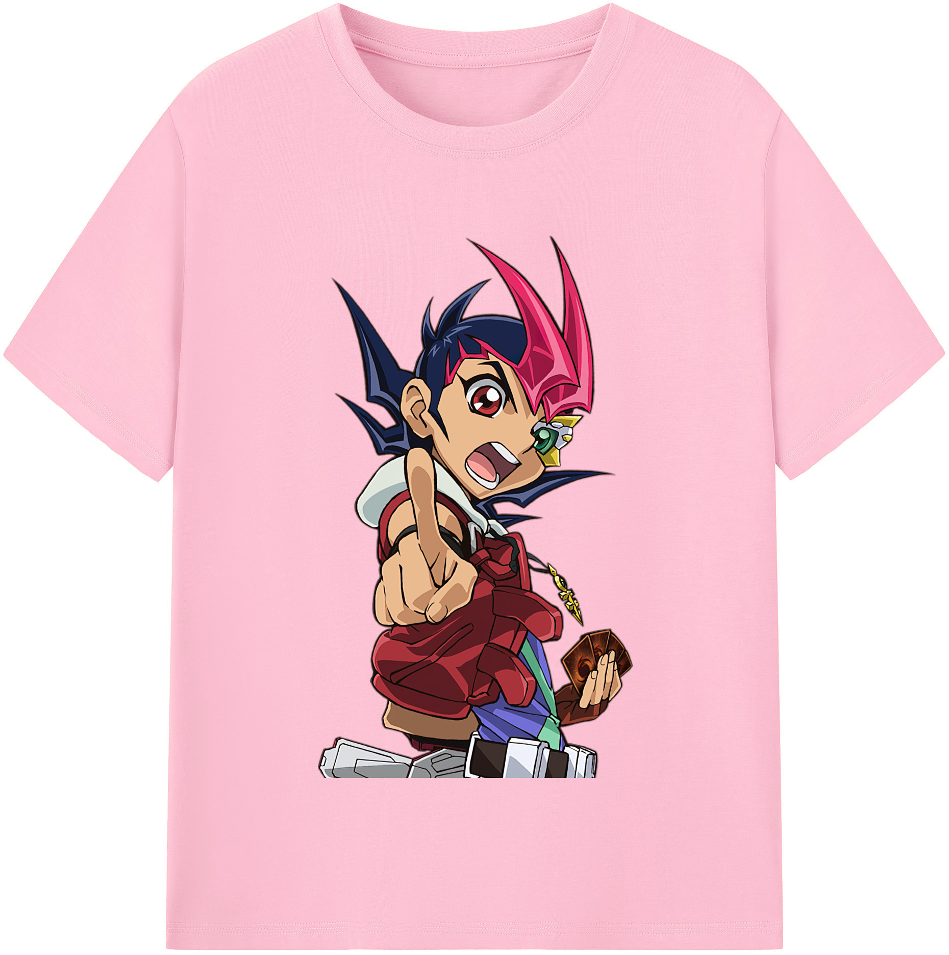 （画像用） 遊☆戯☆王 Yu-Gi-Oh! 綿100％半袖Tシャツ（フロントプリント）