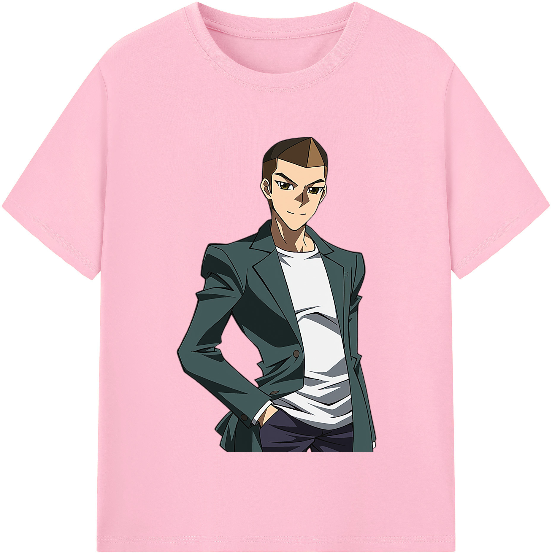 （画像用） 遊☆戯☆王 Yu-Gi-Oh! 綿100％半袖Tシャツ（フロントプリント）